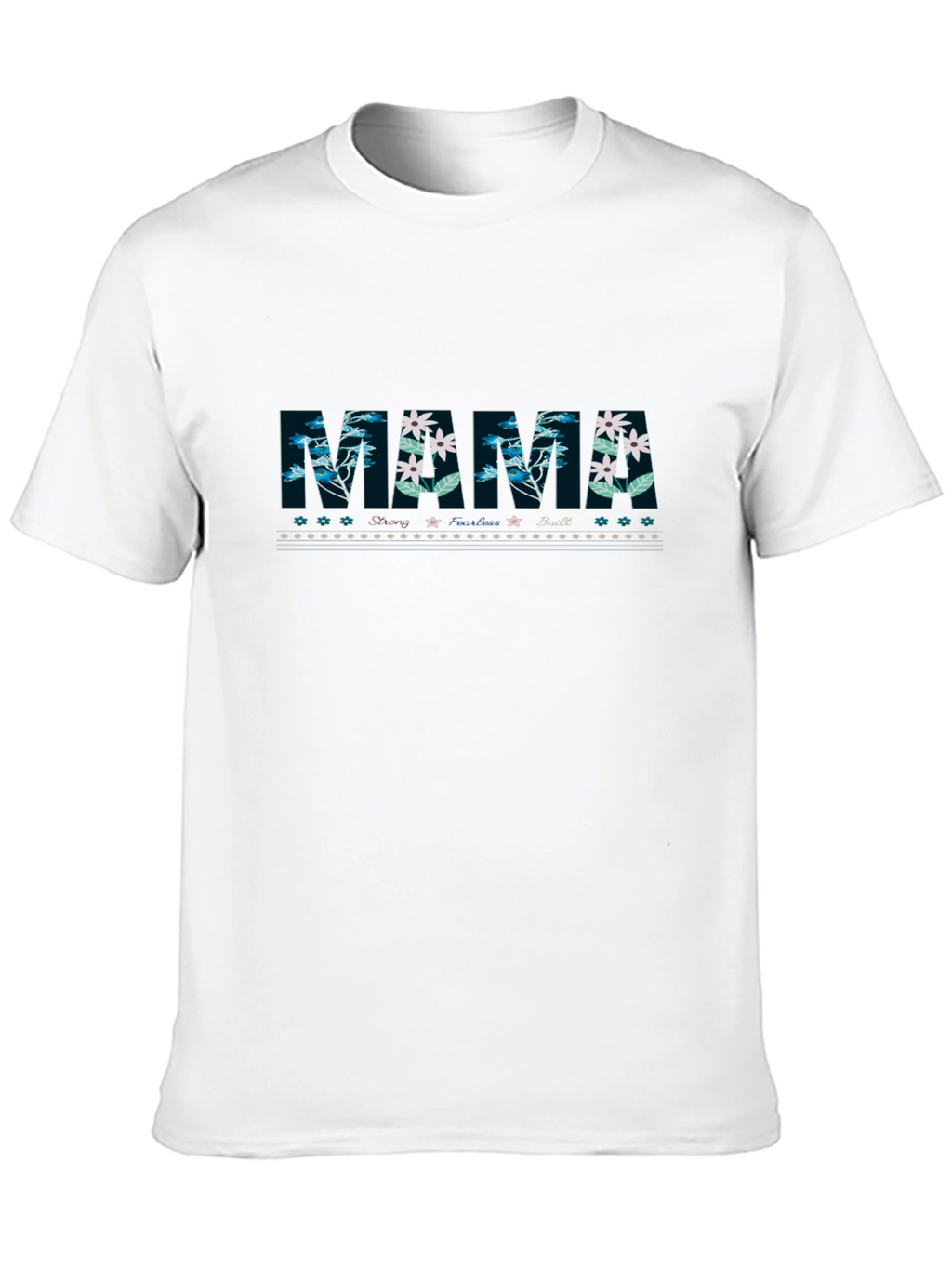 Floral Mama Graphic Tee - Black