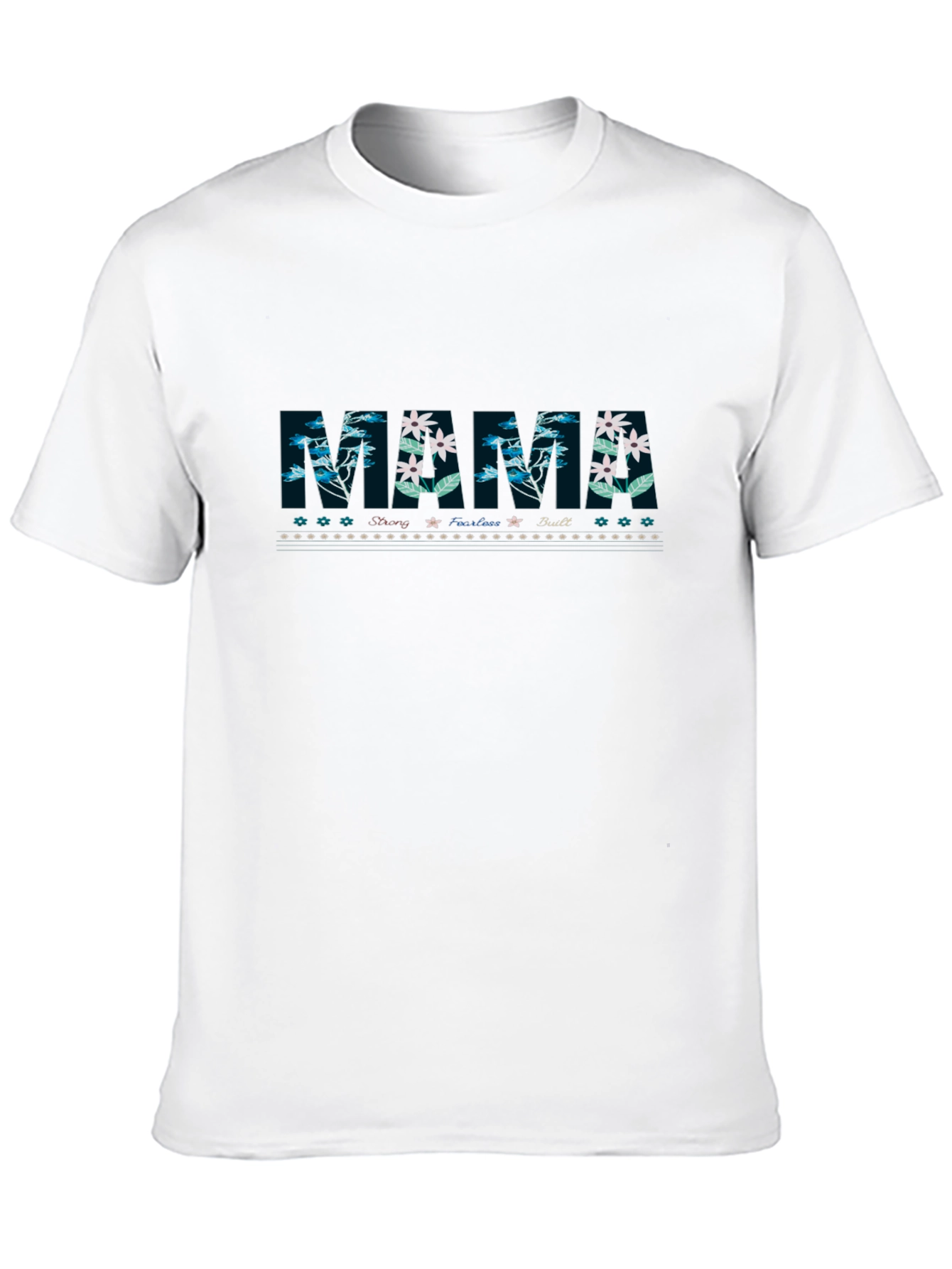 Floral Mama Graphic Tee - Black