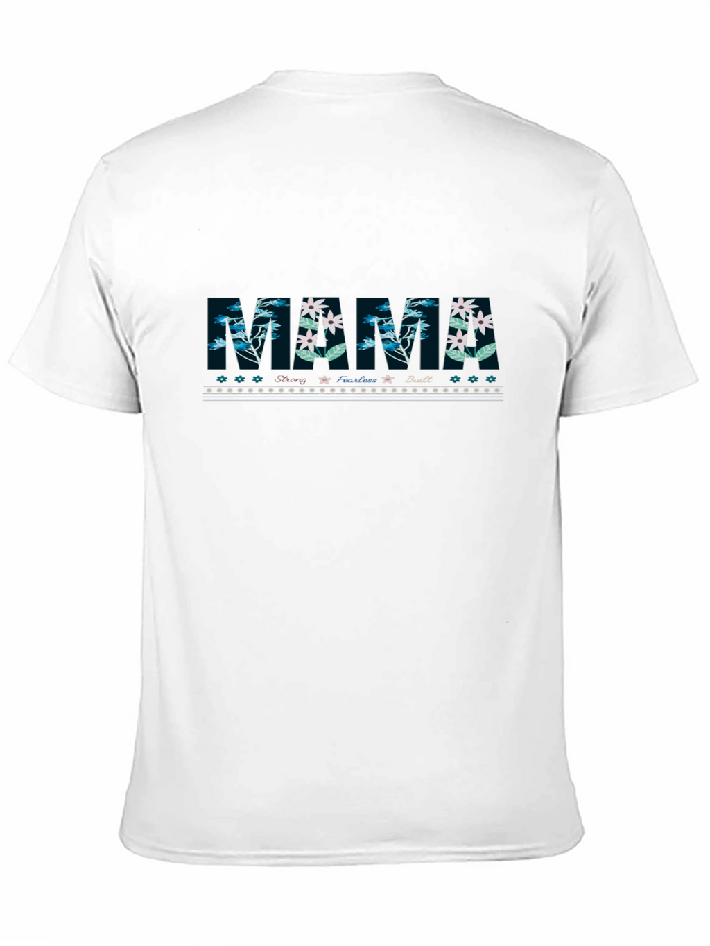 Floral Mama Graphic Tee - Black
