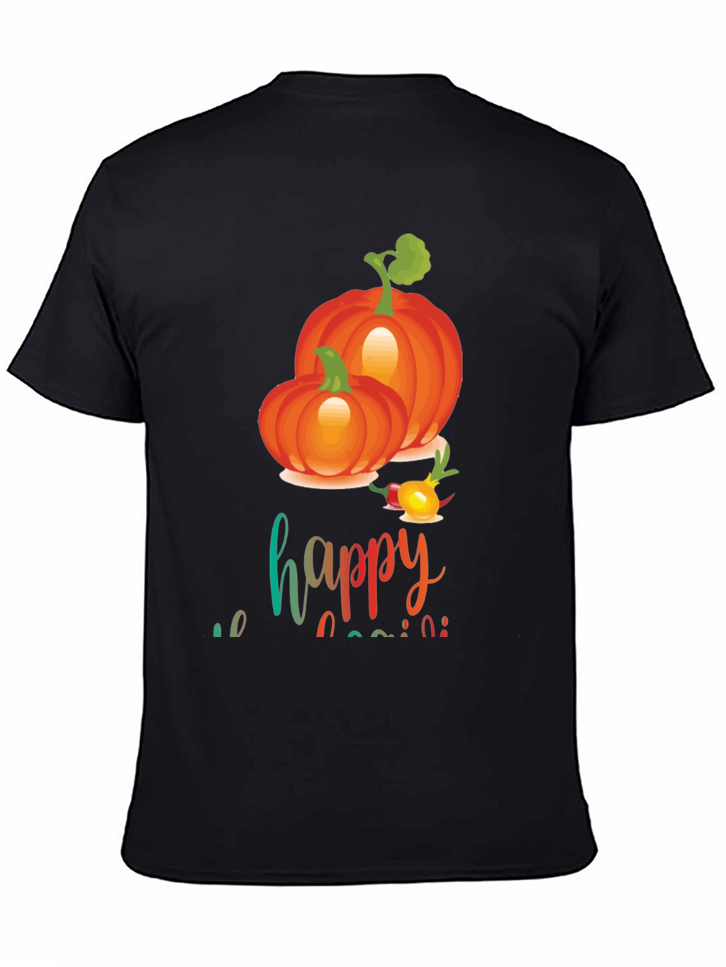 Happy Harvest Pumpkin Graphic Tee