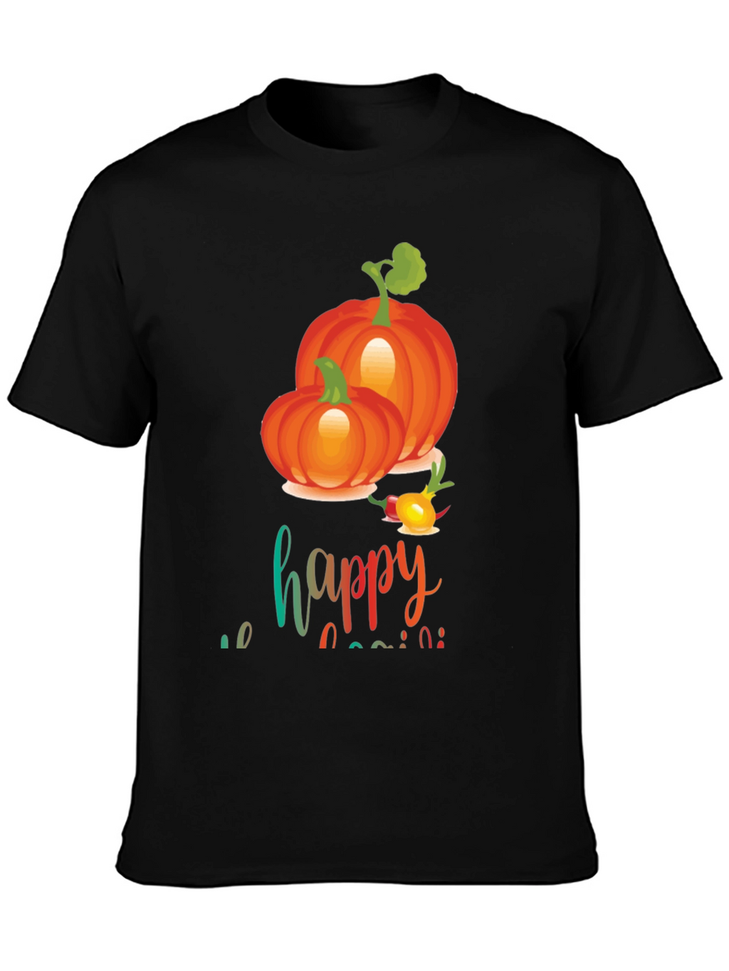 Happy Harvest Pumpkin Graphic Tee