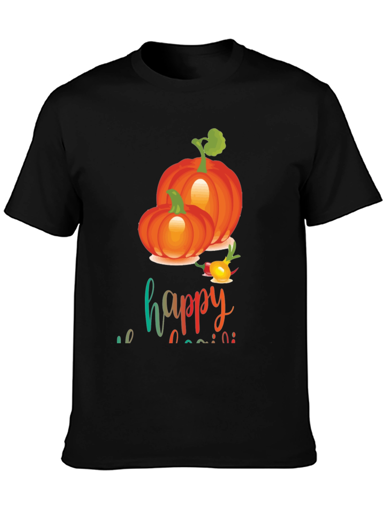 Happy Harvest Pumpkin Graphic Tee