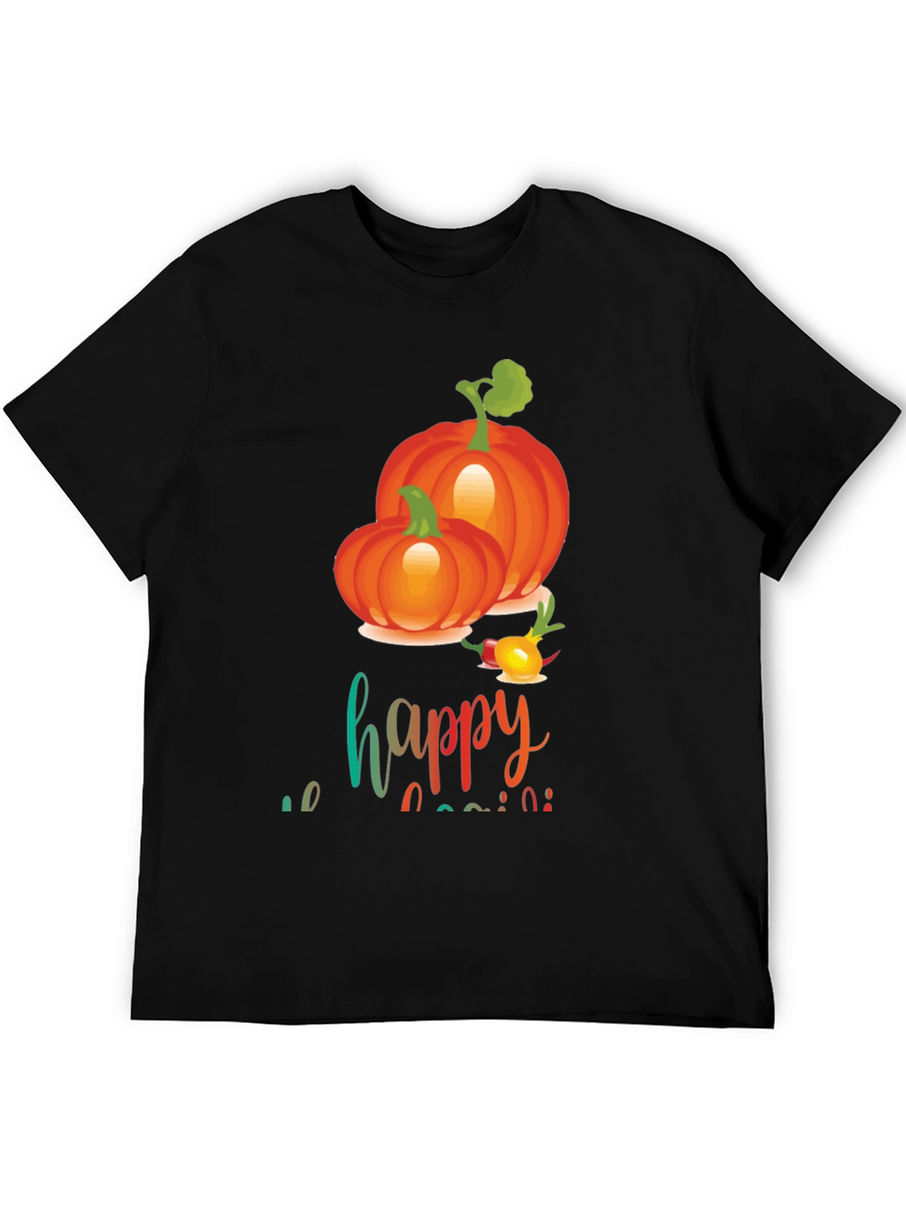 Happy Harvest Pumpkin Graphic Tee