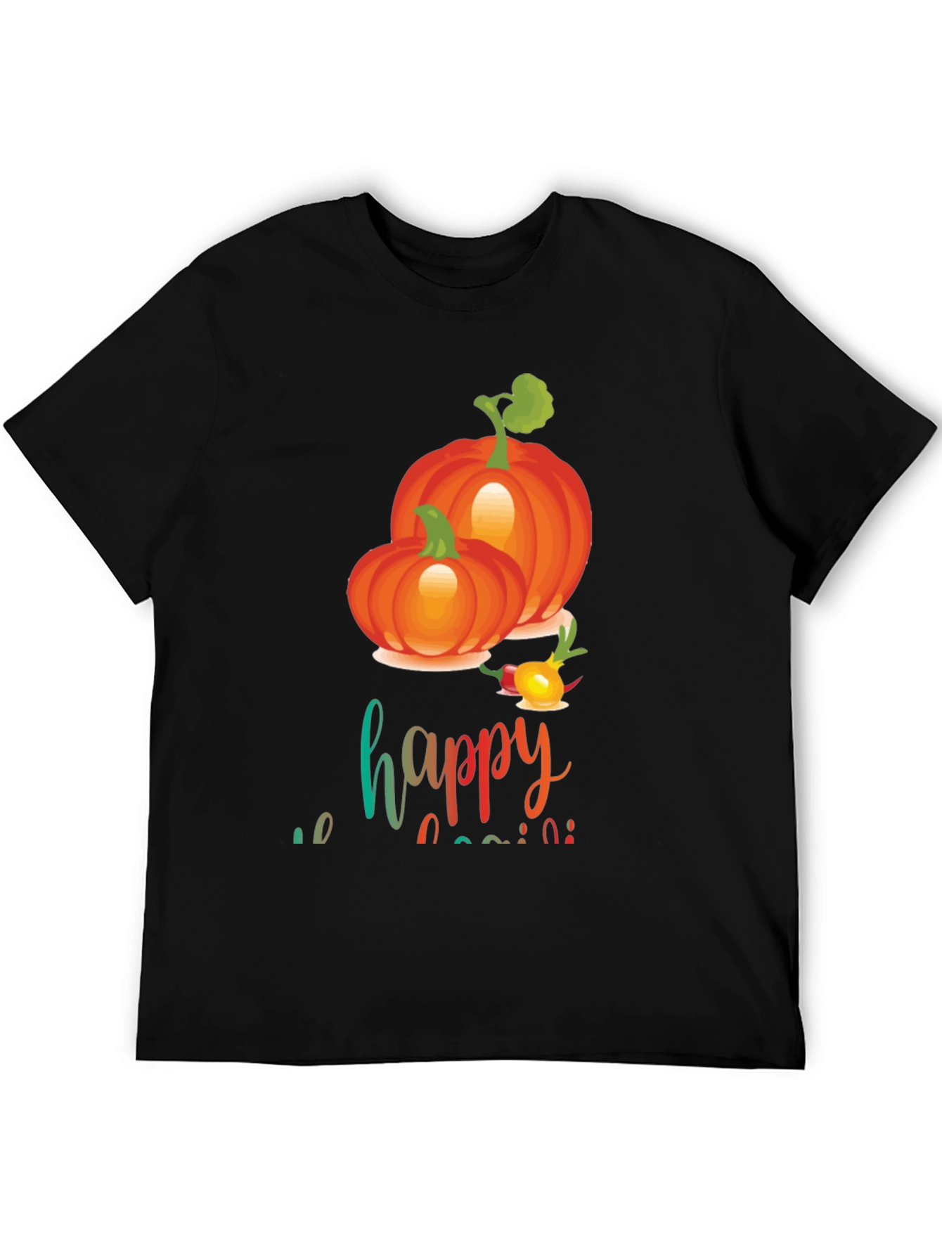 Happy Harvest Pumpkin Graphic Tee