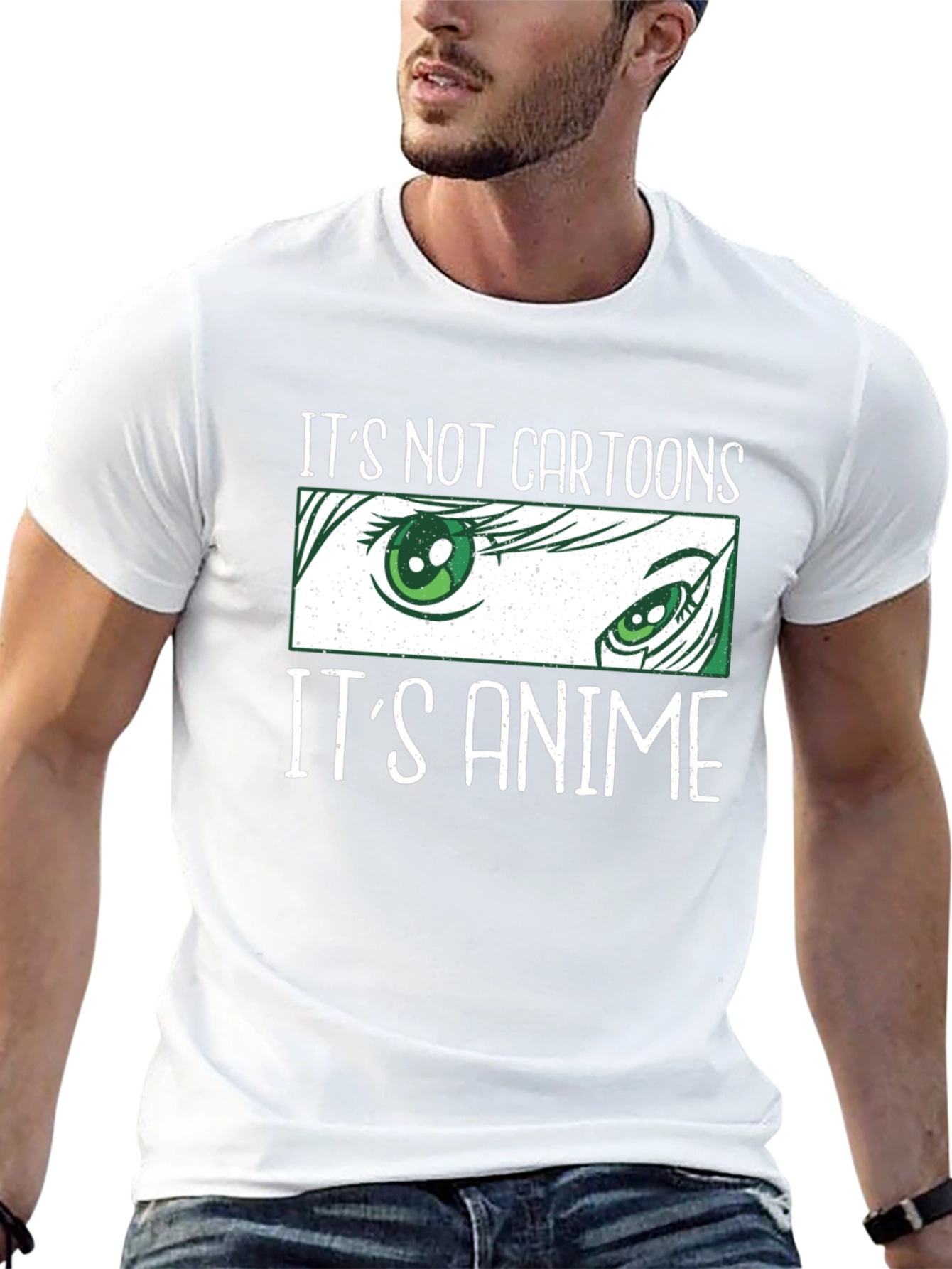 Its Not Cartoons Its Anime Graphic T-Shirt