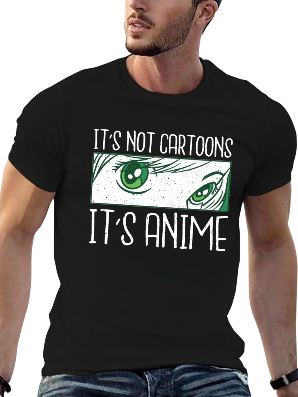 Its Not Cartoons Its Anime Graphic T-Shirt