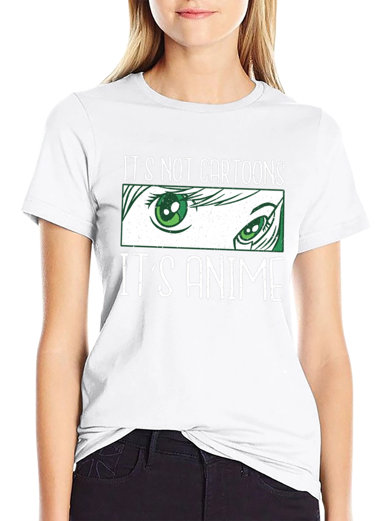 Its Not Cartoons Its Anime Graphic T-Shirt