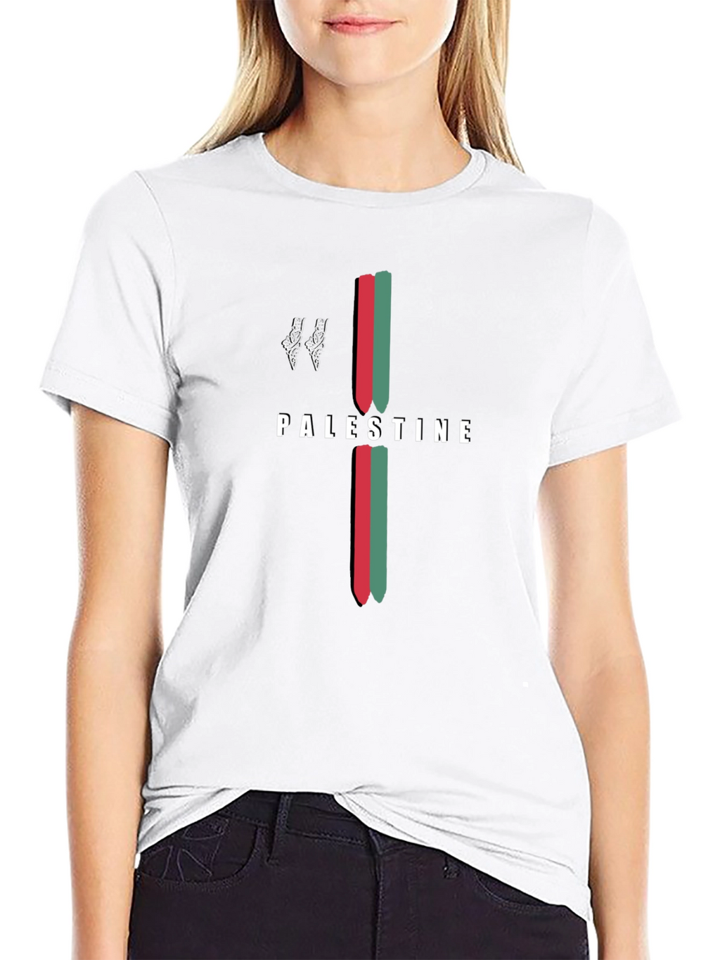 Palestine Pride T-Shirt - Black