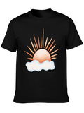 Sunrise Cloud Graphic T-Shirt