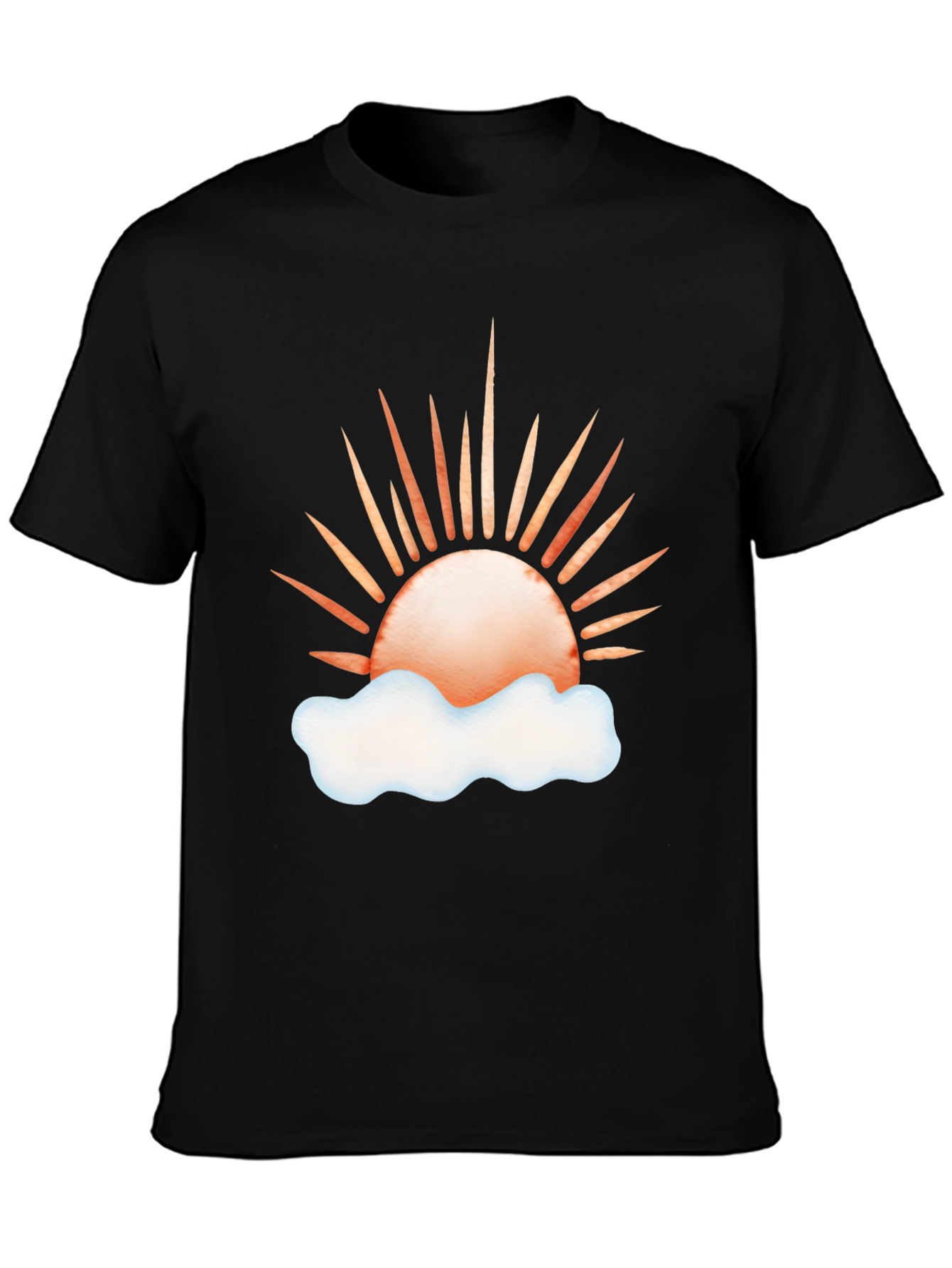 Sunrise Cloud Graphic T-Shirt