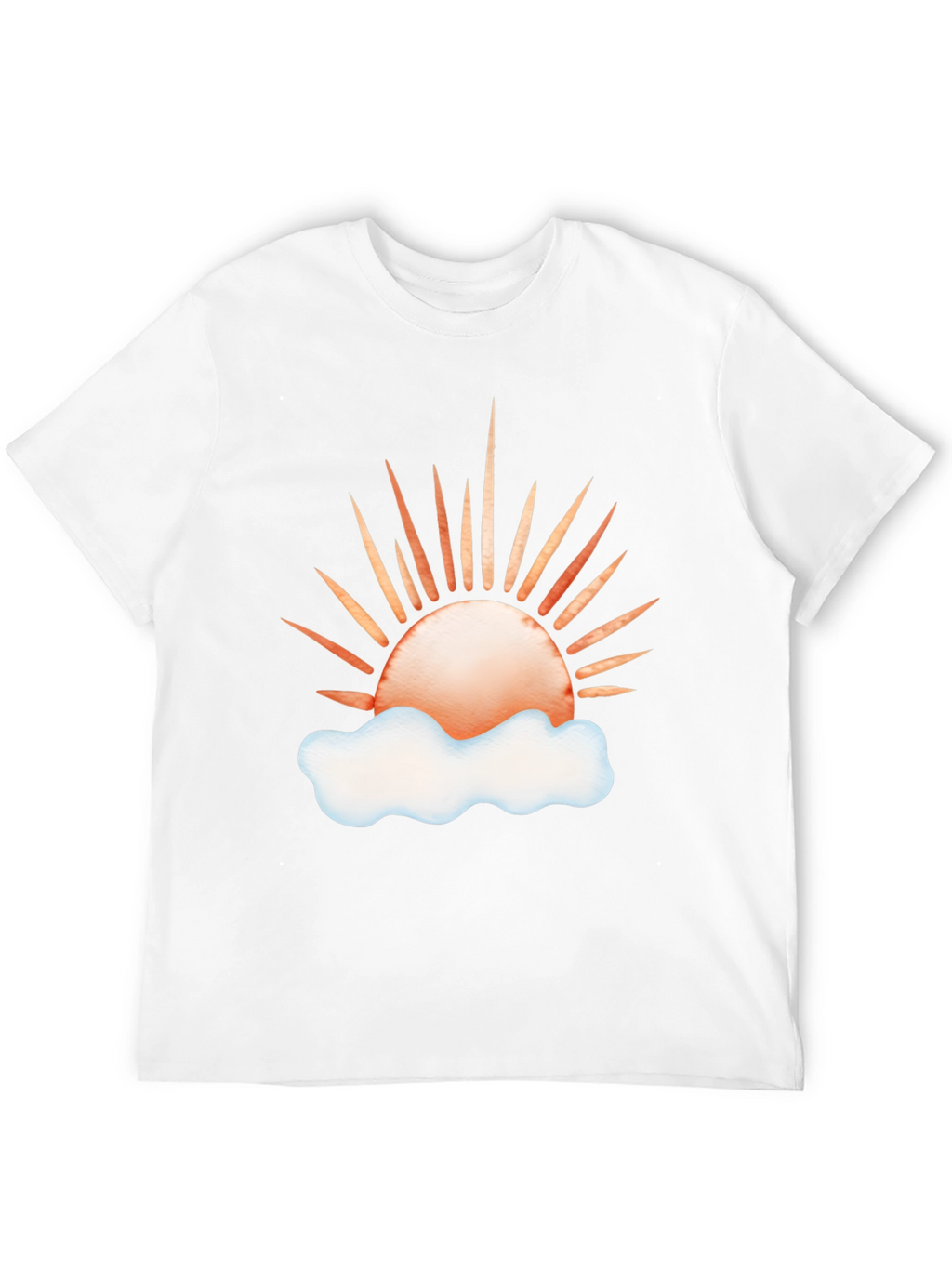 Sunrise Cloud Graphic T-Shirt
