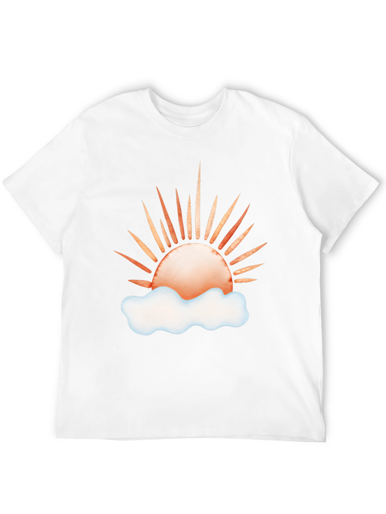 Sunrise Cloud Graphic T-Shirt
