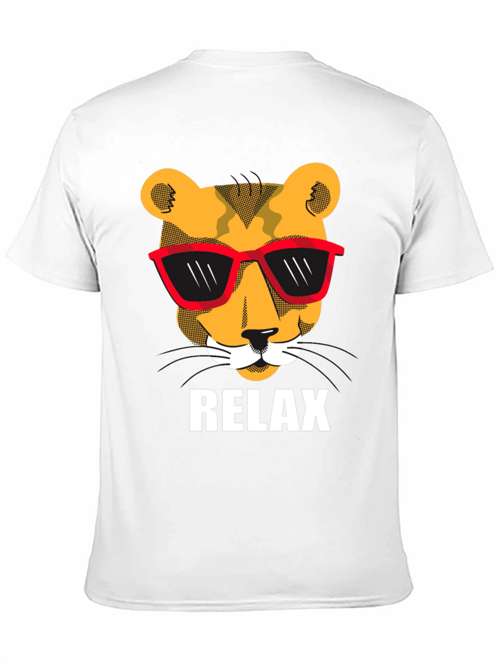 Cool Cat Relax T-Shirt - Unisex Black Tee