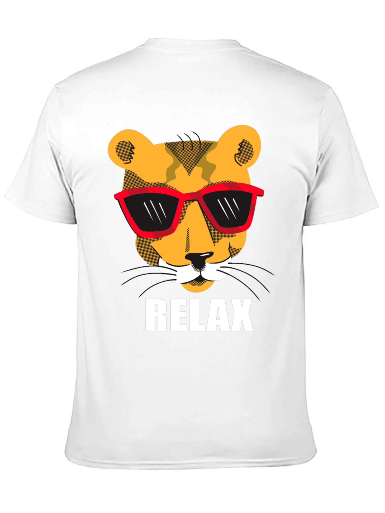 Cool Cat Relax T-Shirt - Unisex Black Tee
