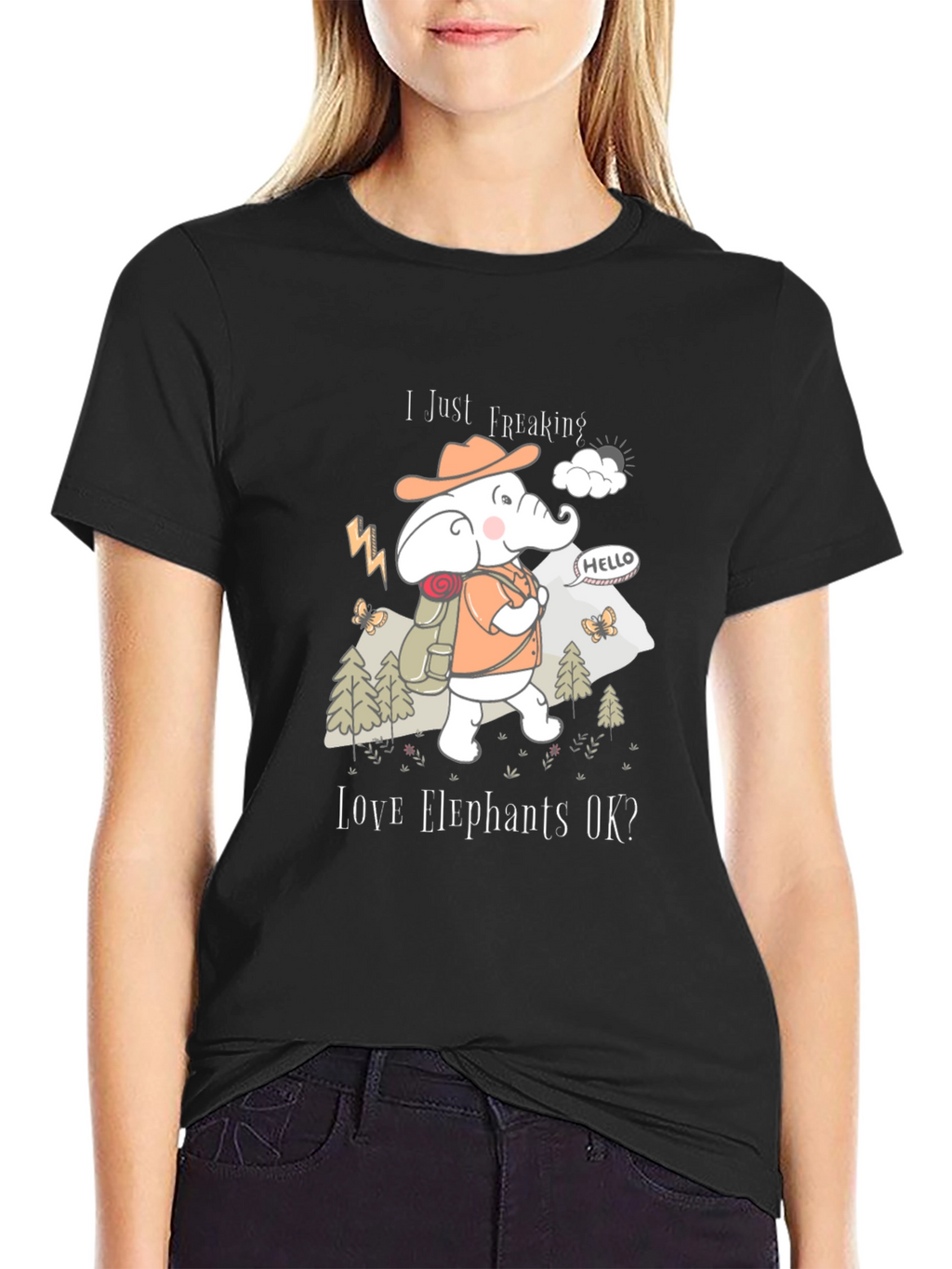 Elephant Lover Graphic Tee