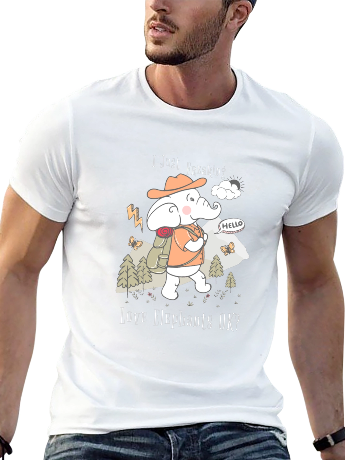 Elephant Lover Graphic Tee
