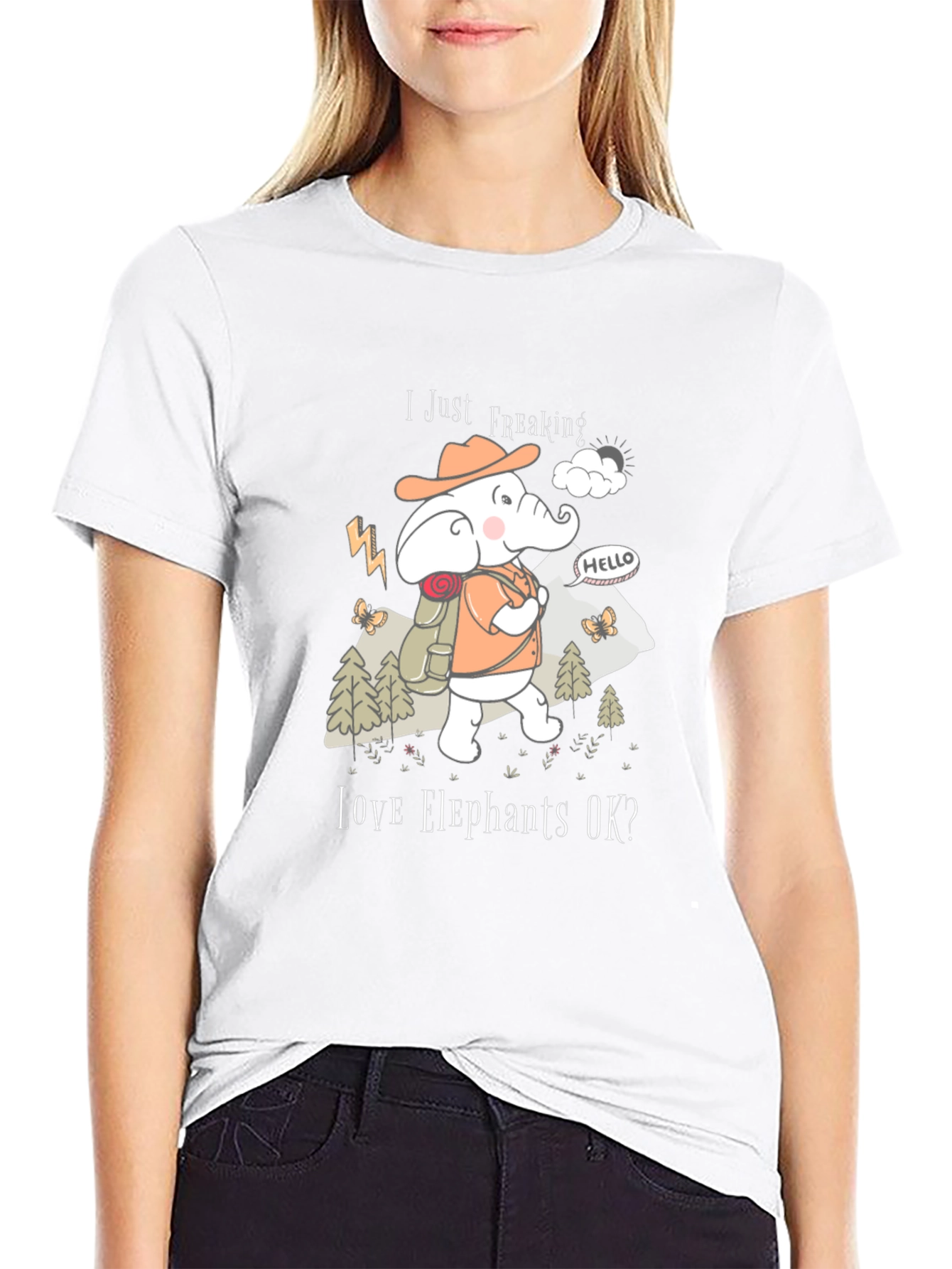 Elephant Lover Graphic Tee