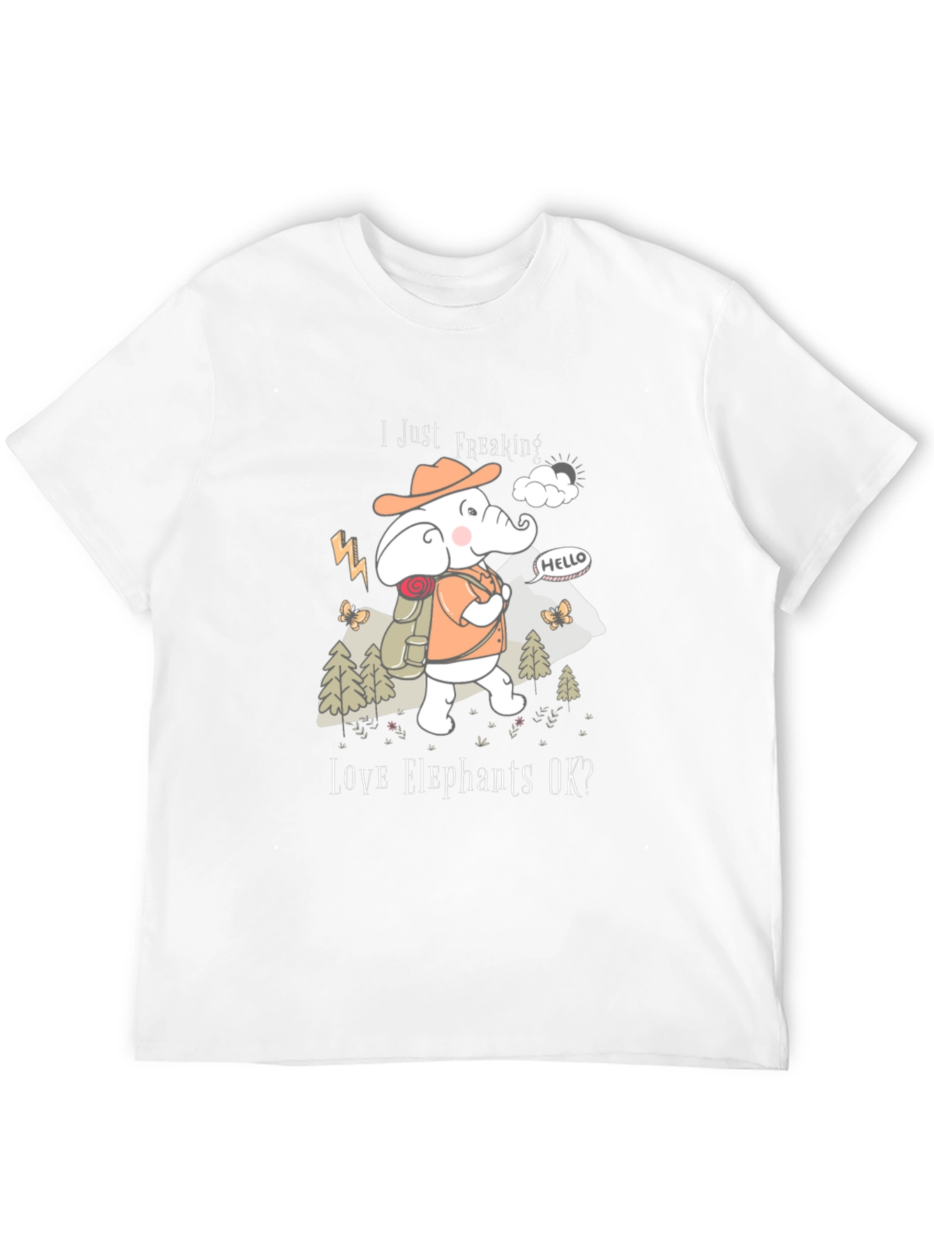 Elephant Lover Graphic Tee