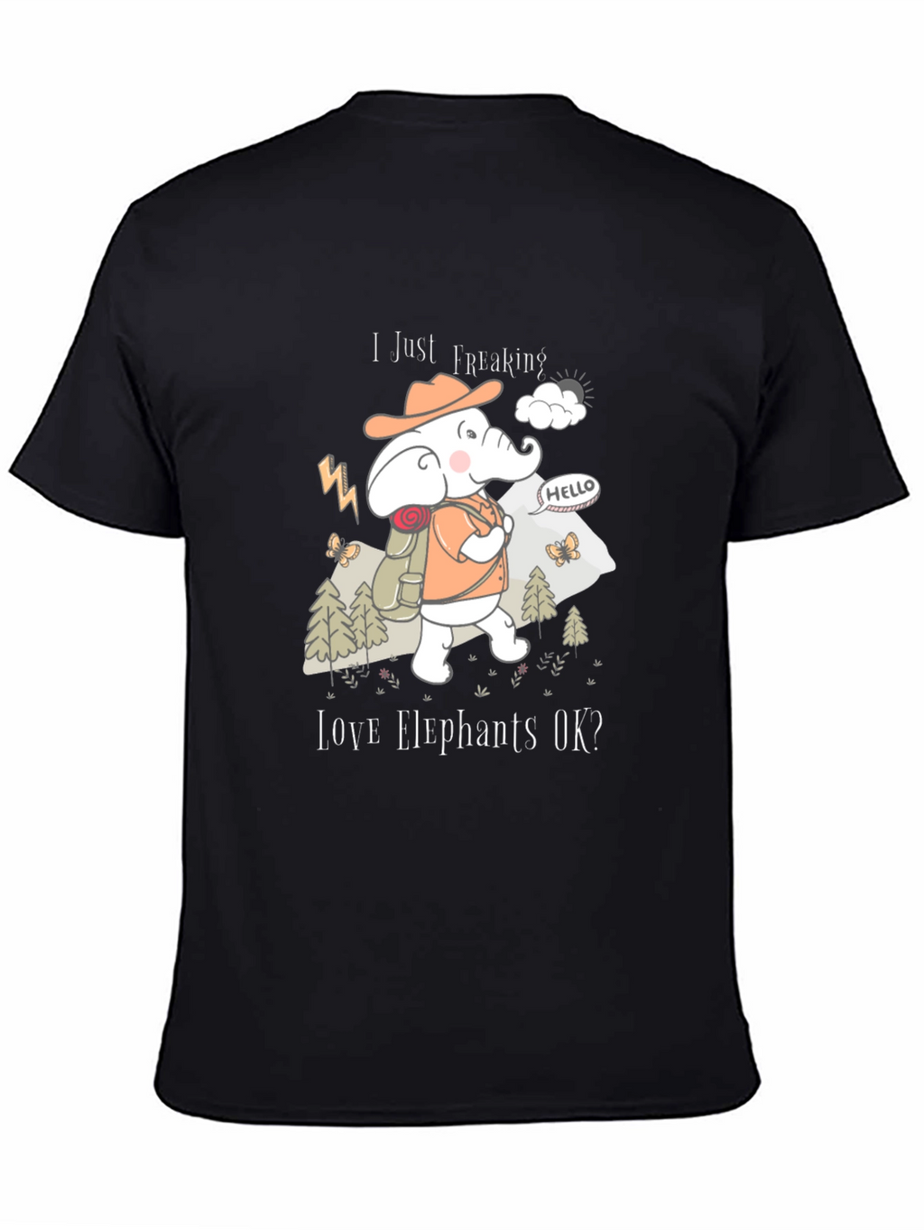 Elephant Lover Graphic Tee