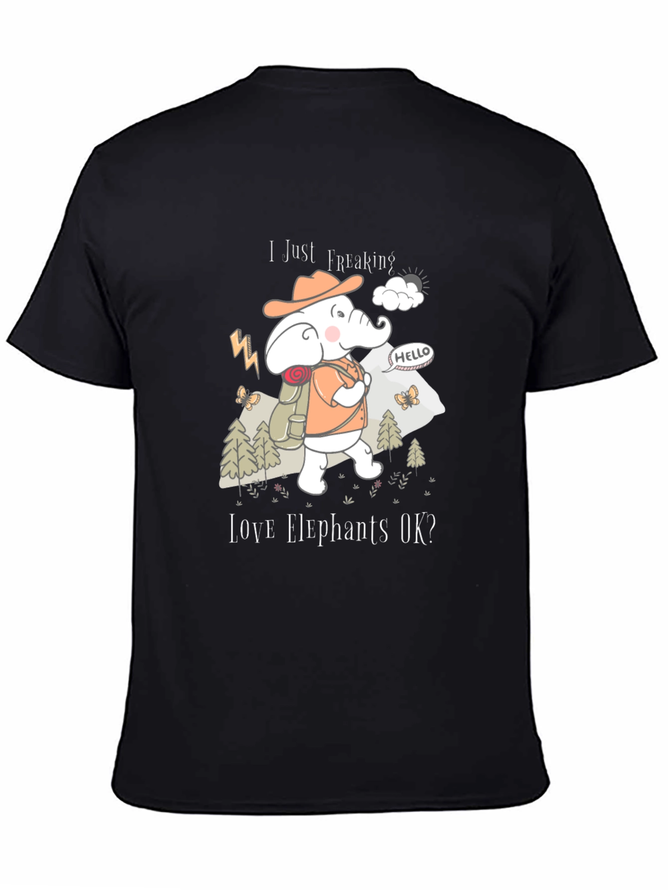 Elephant Lover Graphic Tee