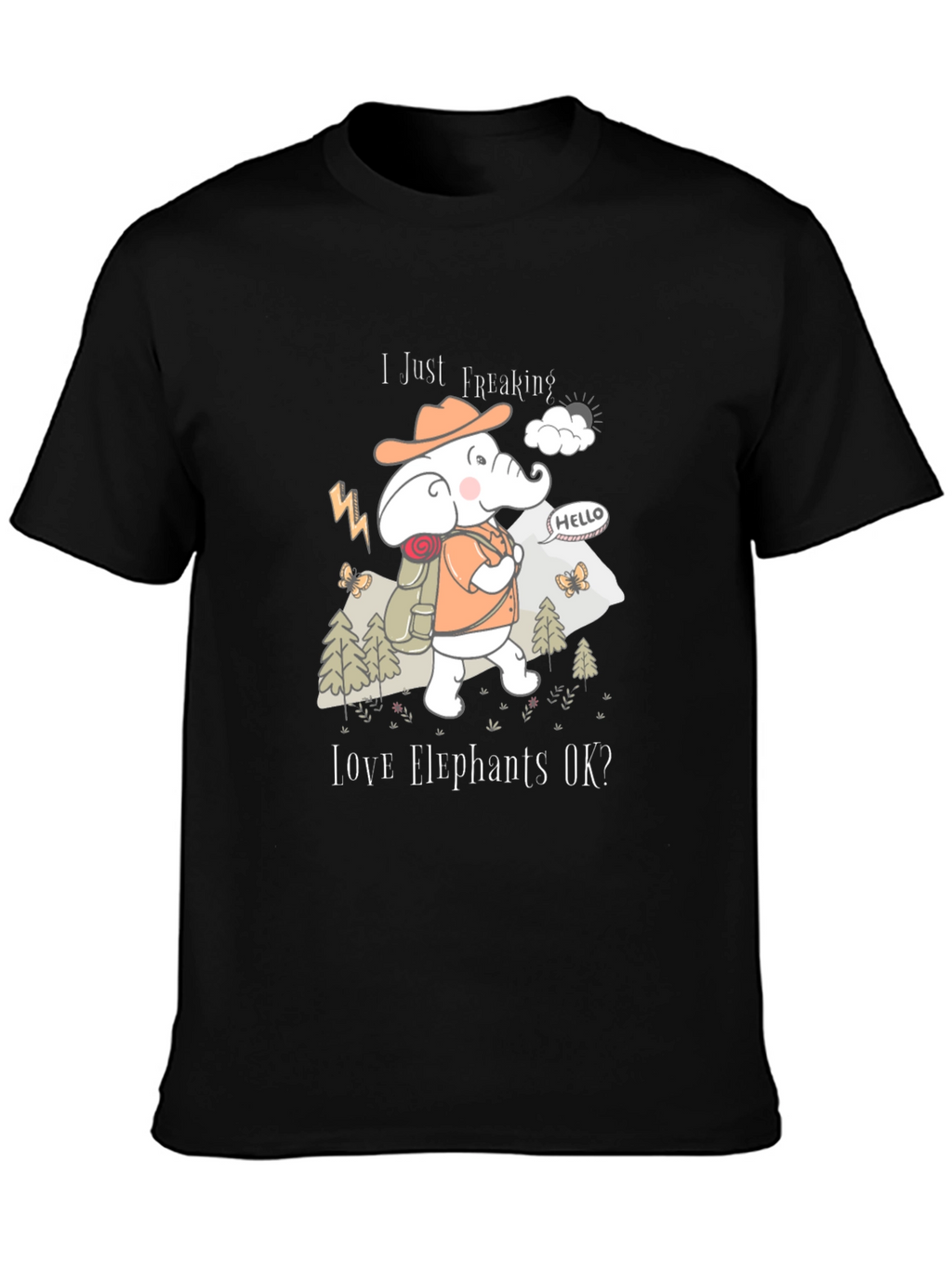 Elephant Lover Graphic Tee