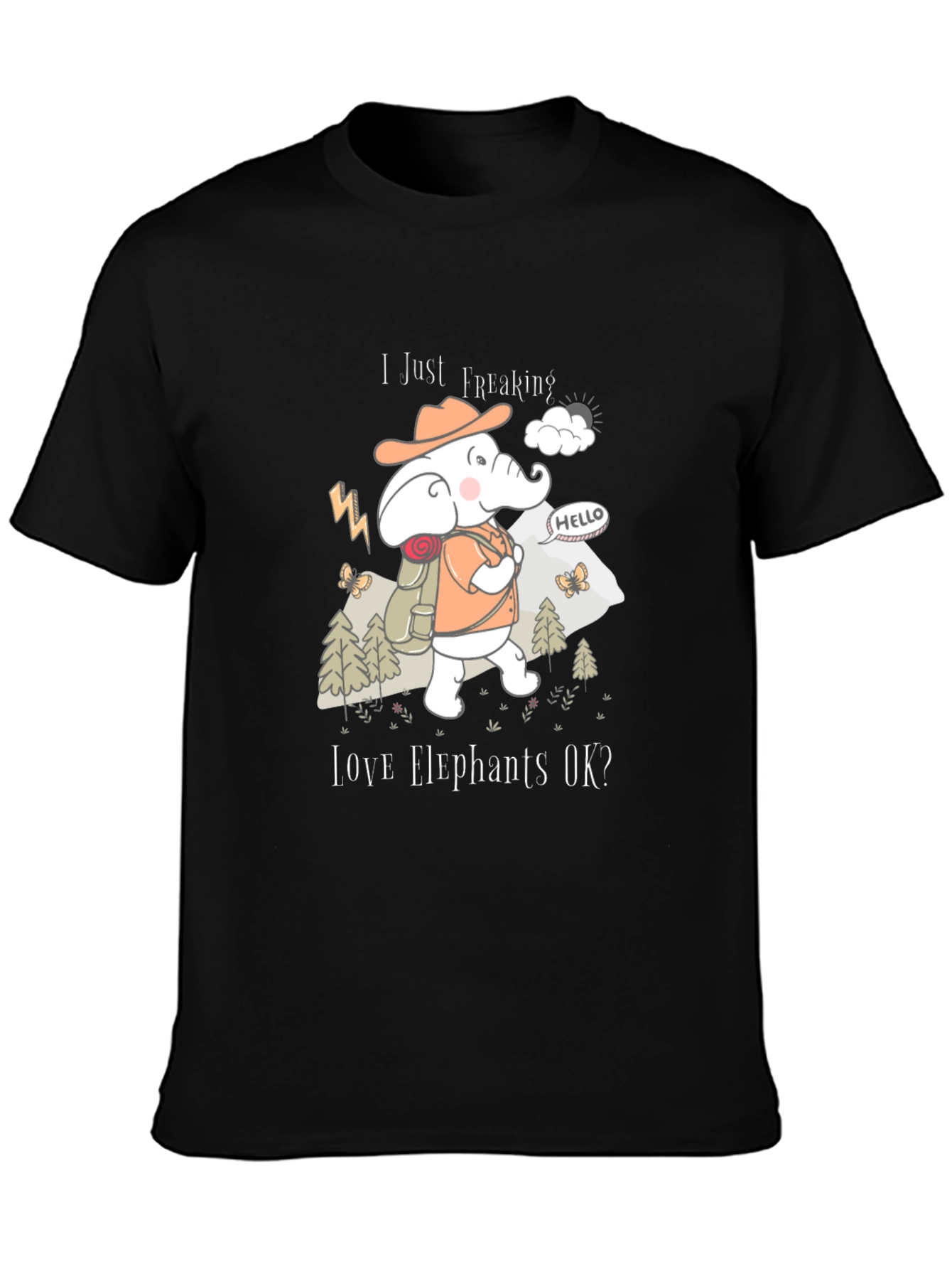 Elephant Lover Graphic Tee