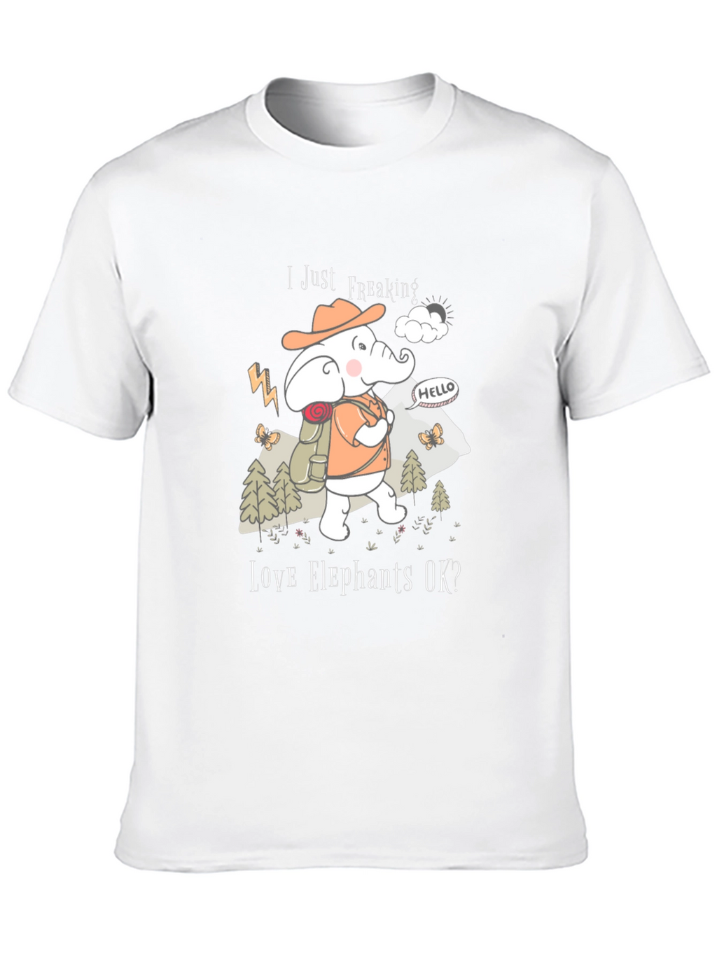 Elephant Lover Graphic Tee