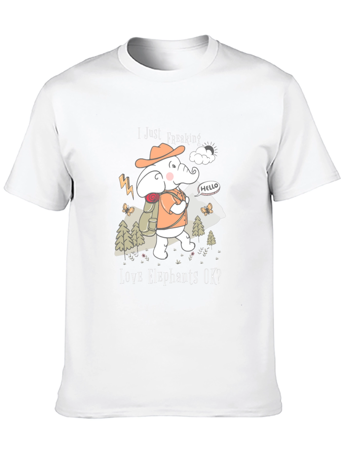 Elephant Lover Graphic Tee