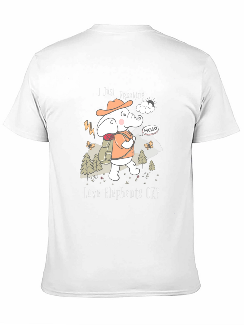 Elephant Lover Graphic Tee