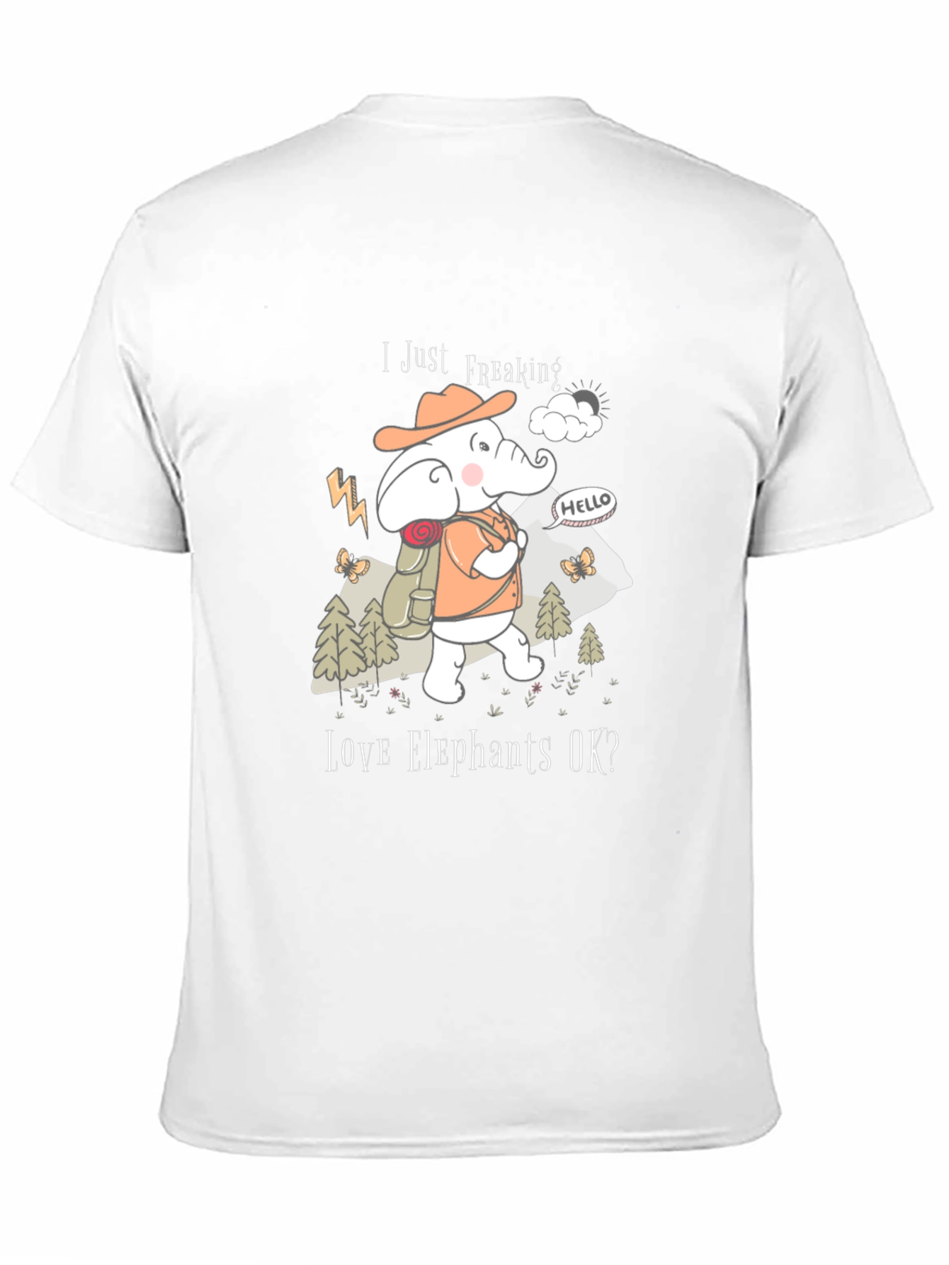 Elephant Lover Graphic Tee