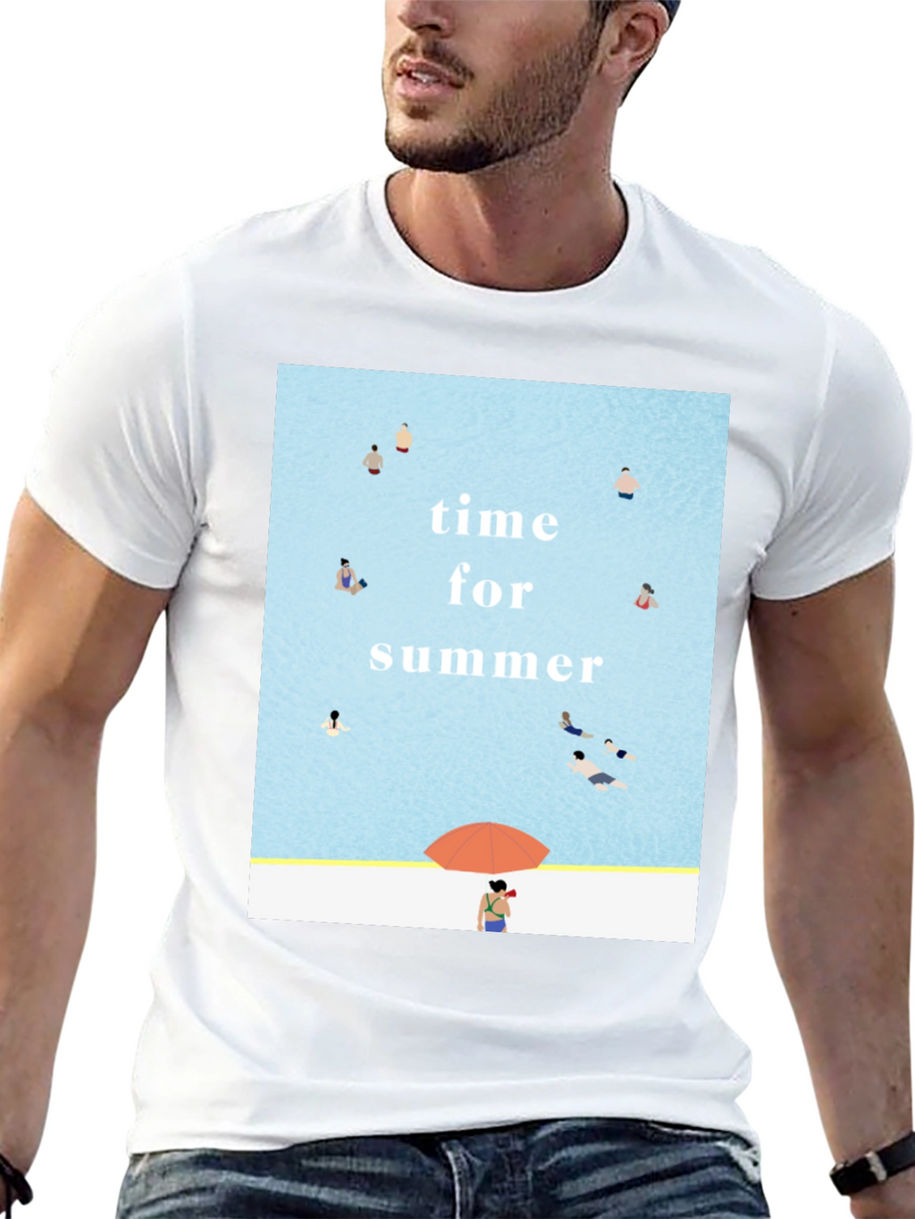 Time for Summer Graphic Tee - Beach Vibes