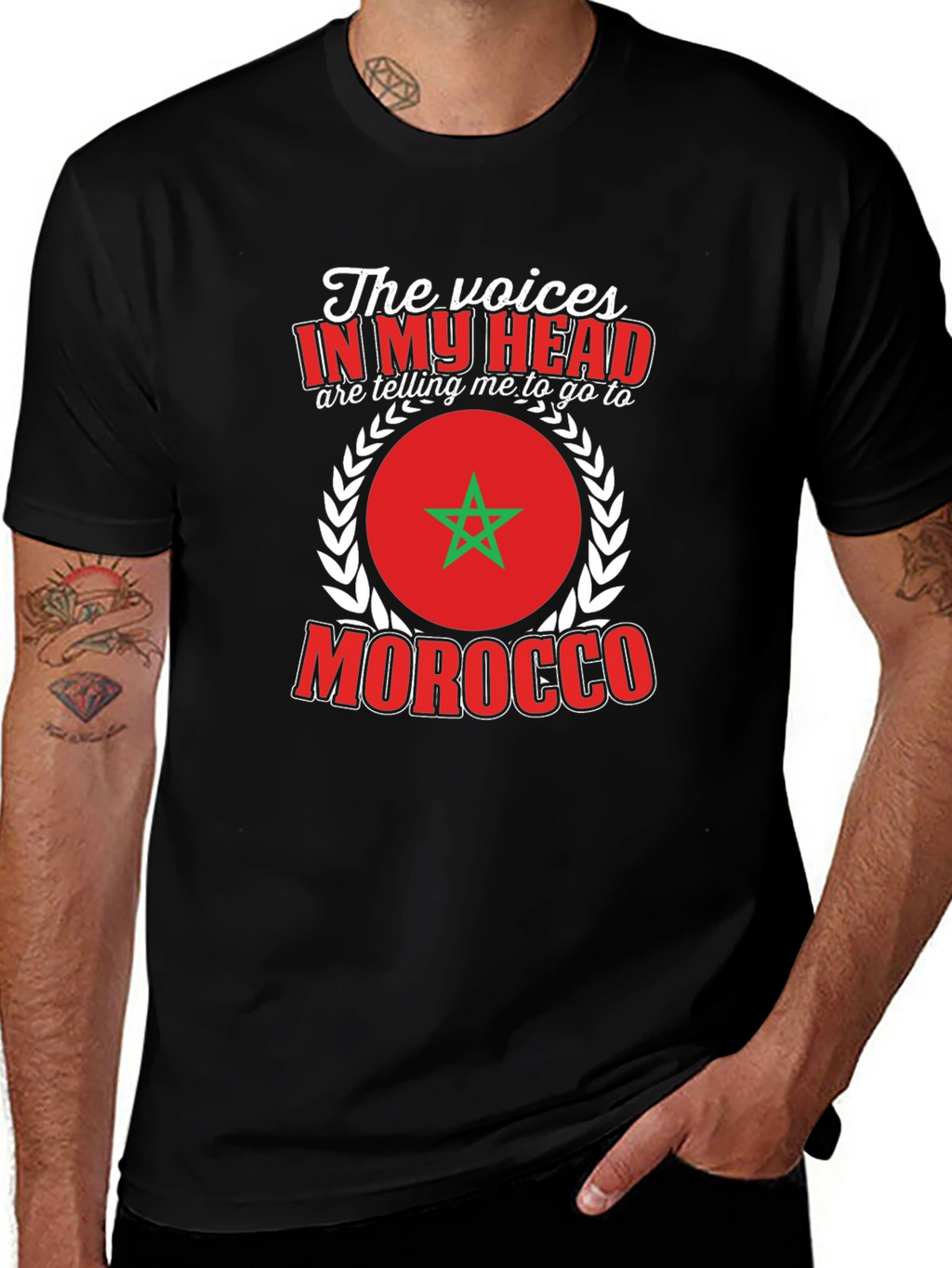 Morocco T-Shirt: The Voices in My Head