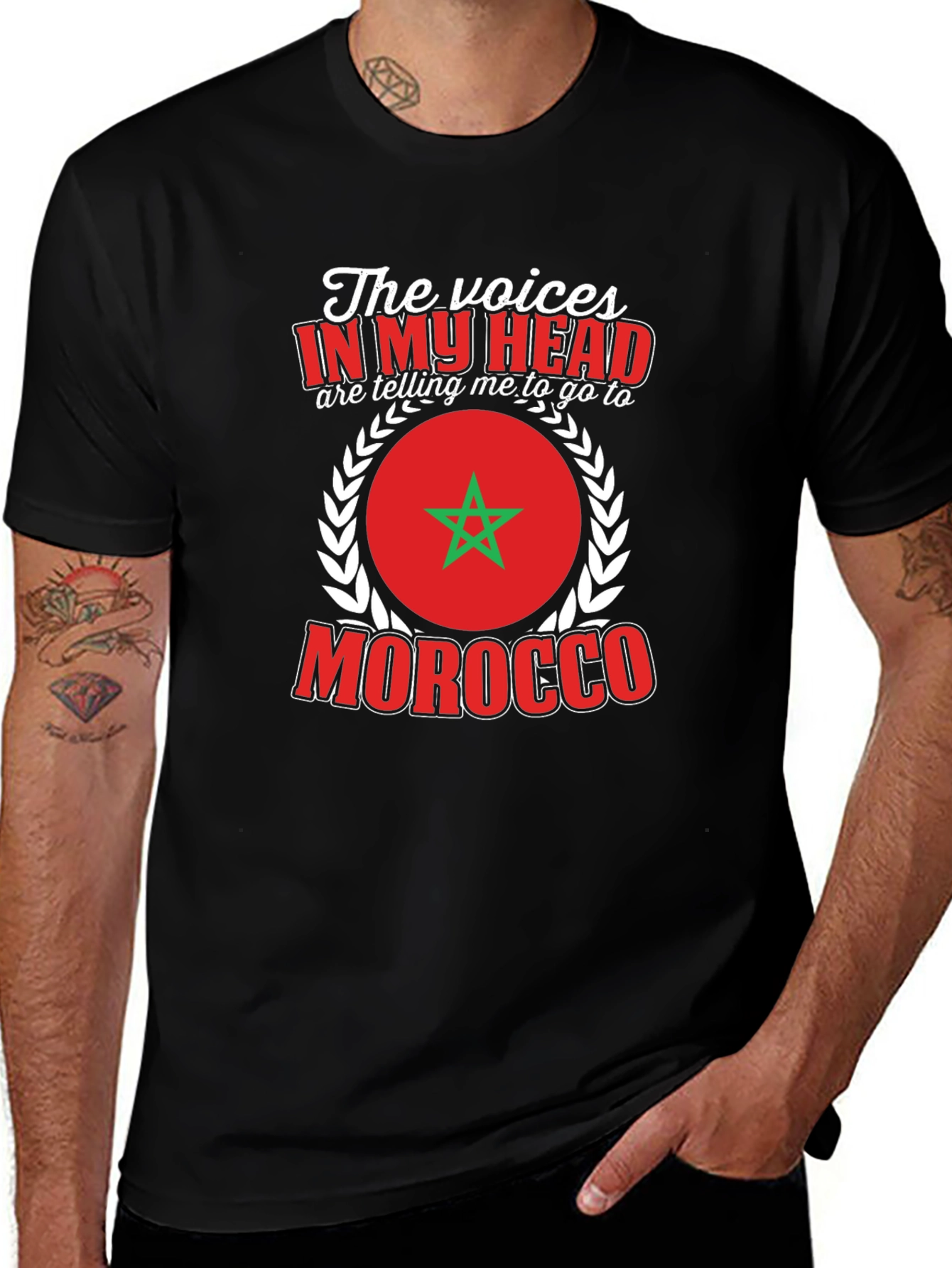 Morocco T-Shirt: The Voices in My Head