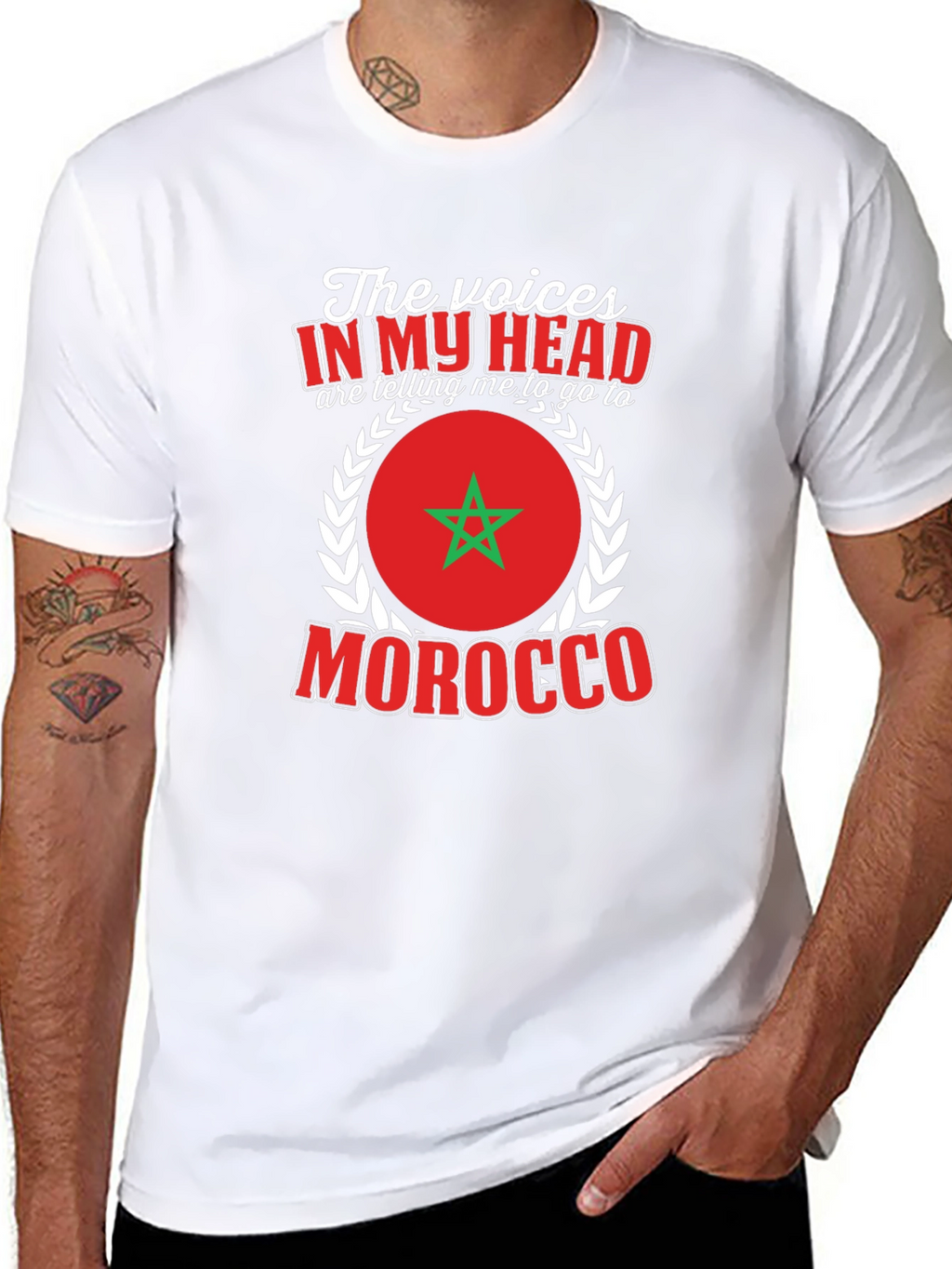 Morocco T-Shirt: The Voices in My Head