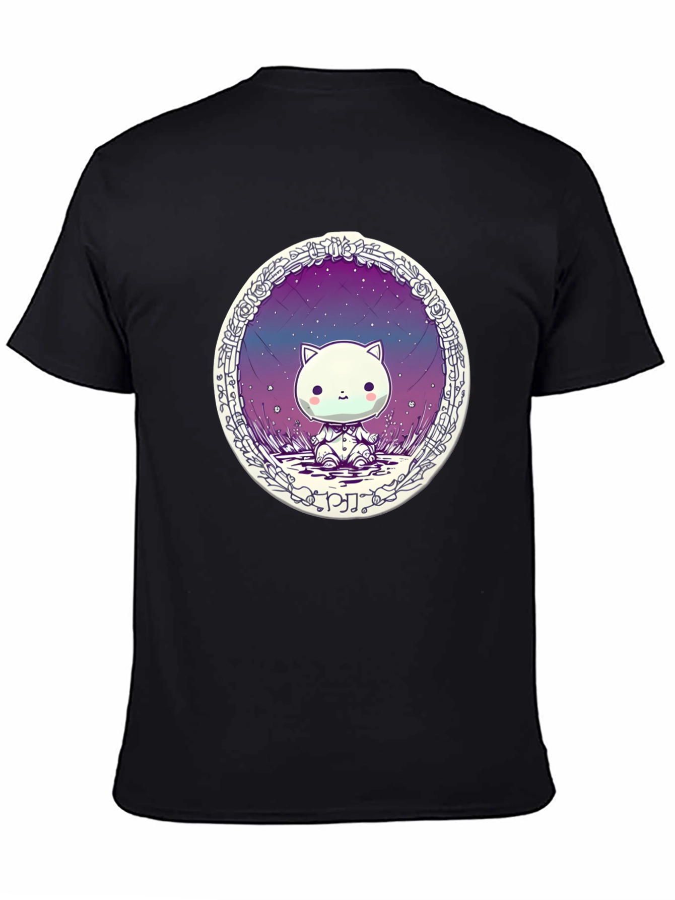 Cute Cat Galaxy T-Shirt