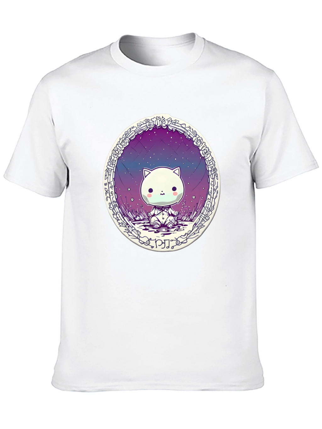 Cute Cat Galaxy T-Shirt