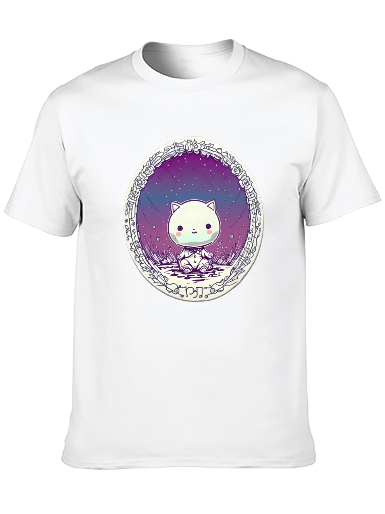 Cute Cat Galaxy T-Shirt