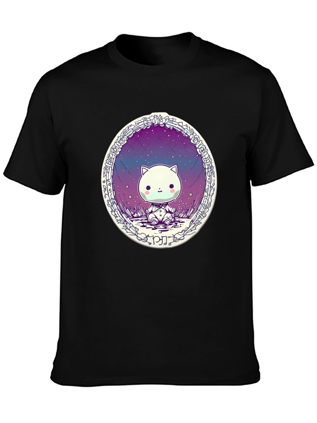 Cute Cat Galaxy T-Shirt