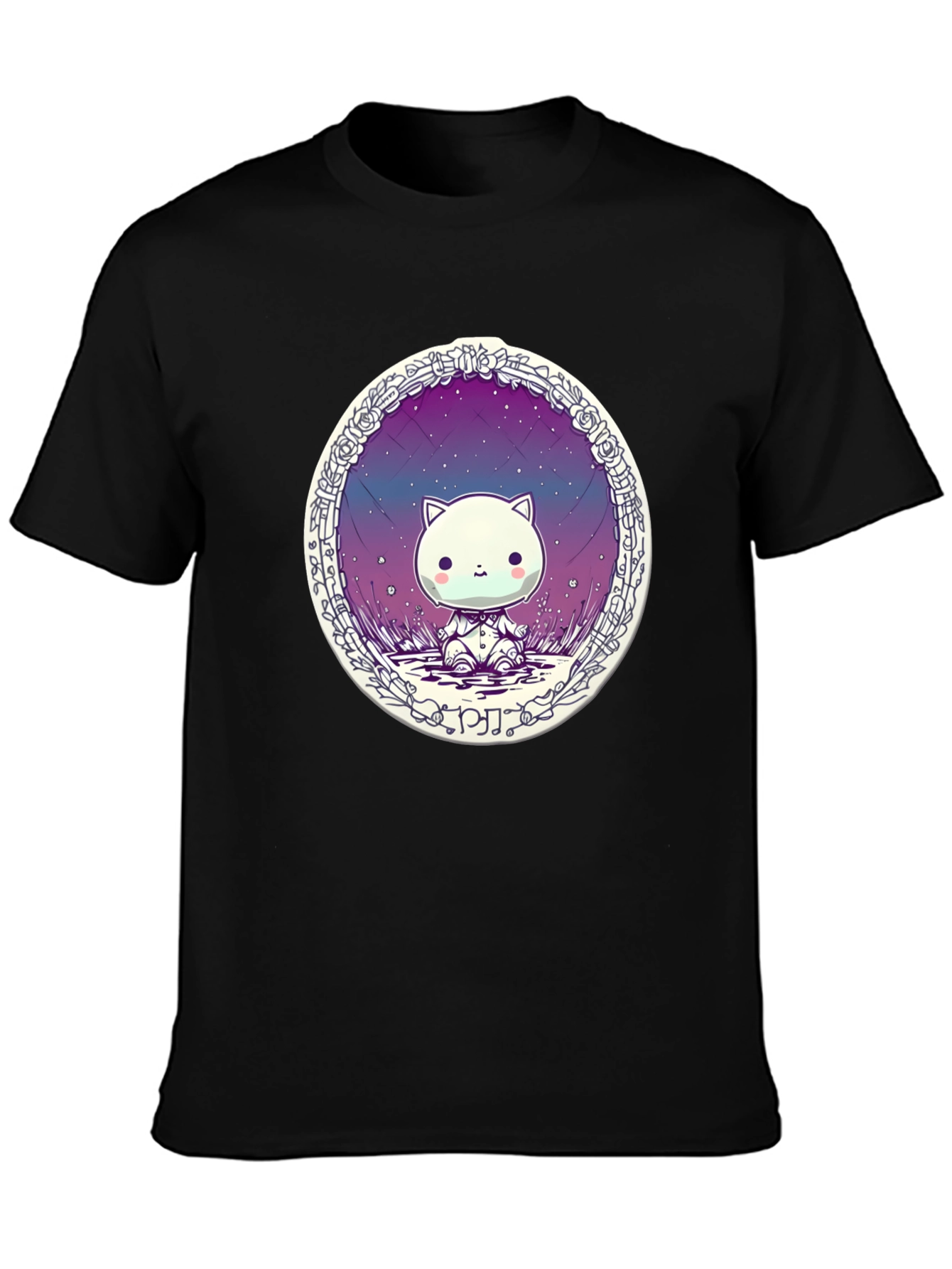 Cute Cat Galaxy T-Shirt