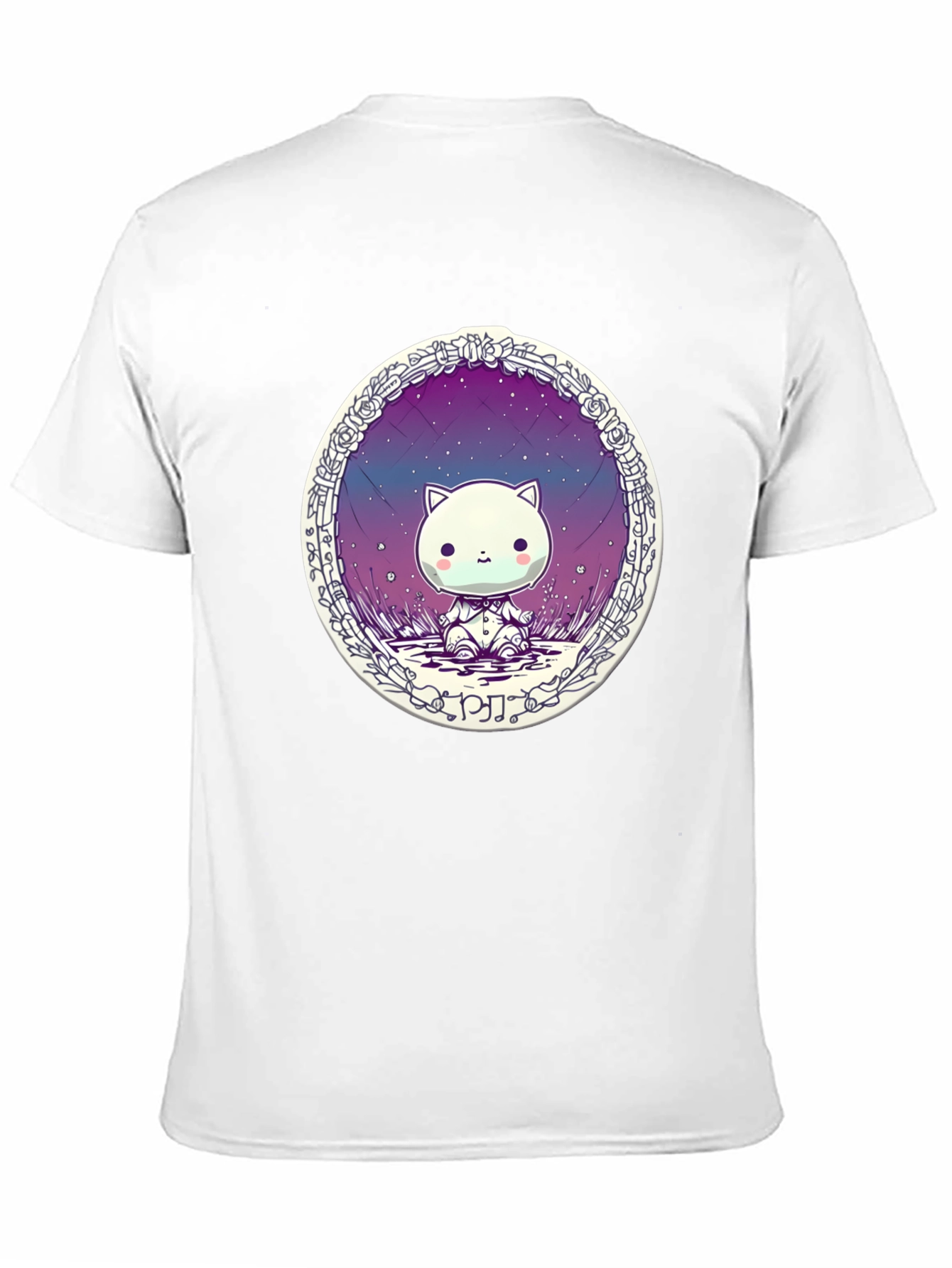 Cute Cat Galaxy T-Shirt