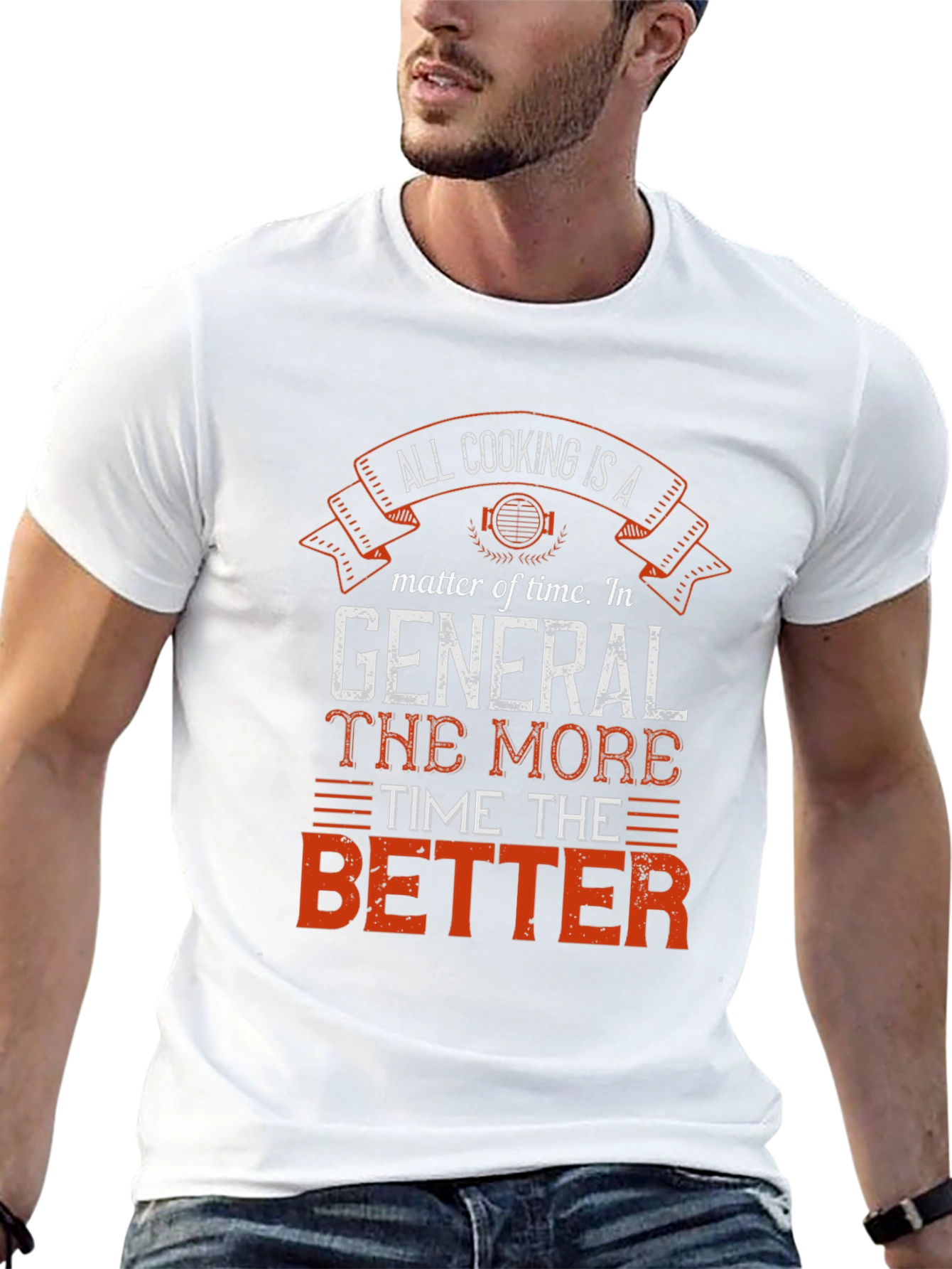 All Cooking is a Matter of Time Black T-Shirt
