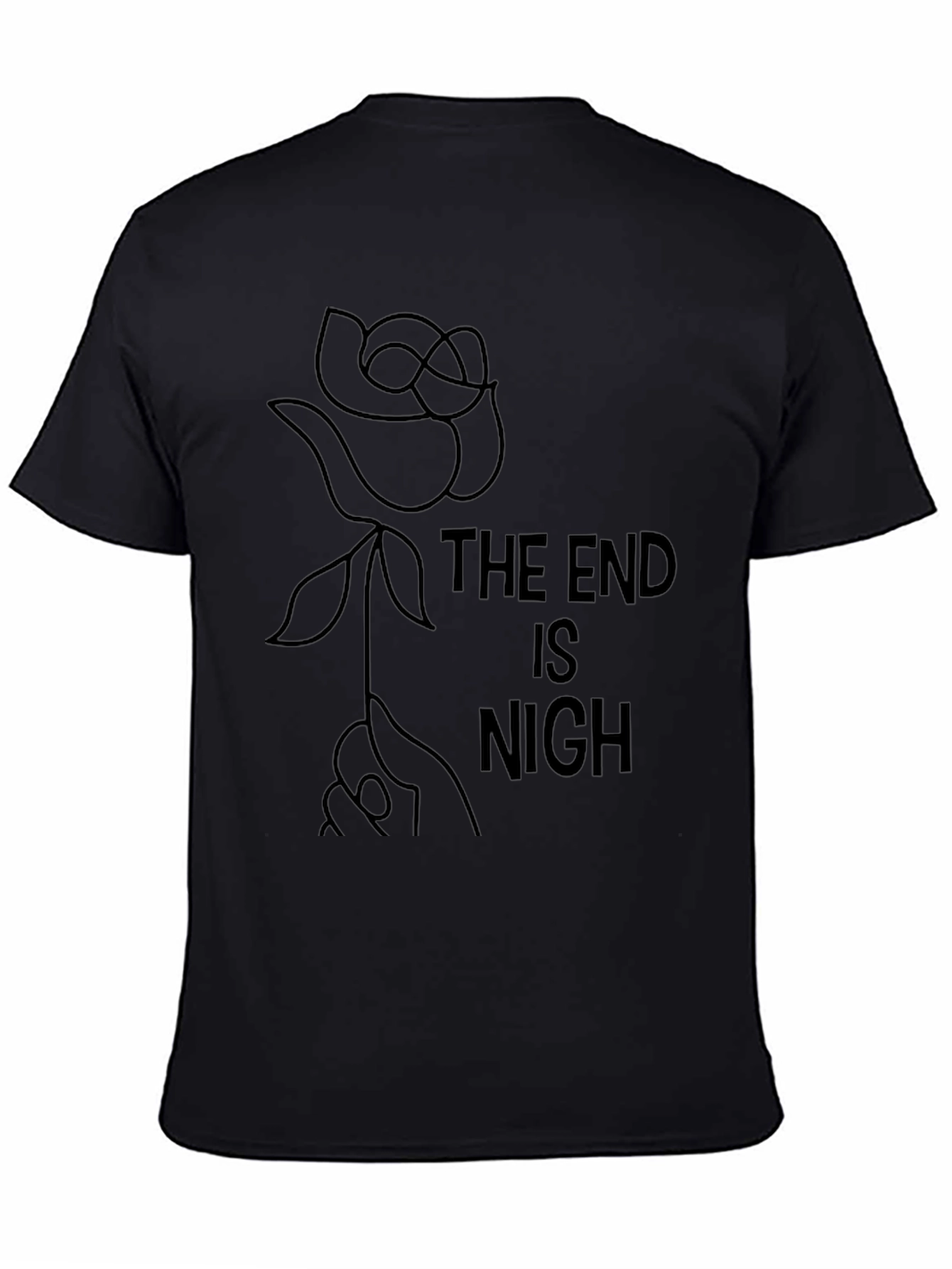 The End is Nigh Graphic Tee - Black