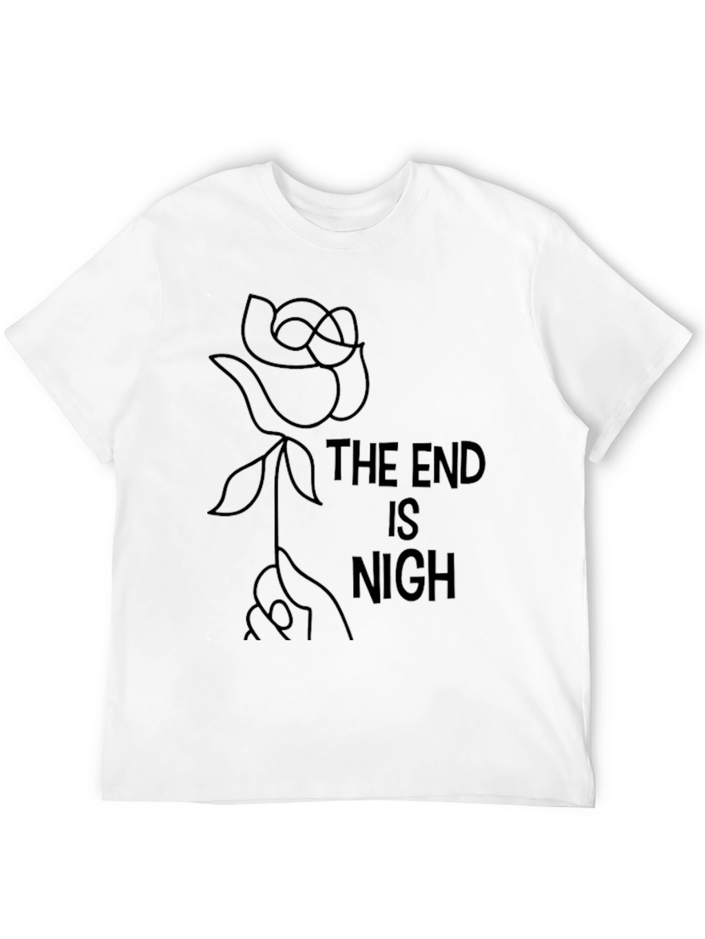 The End is Nigh Graphic Tee - Black