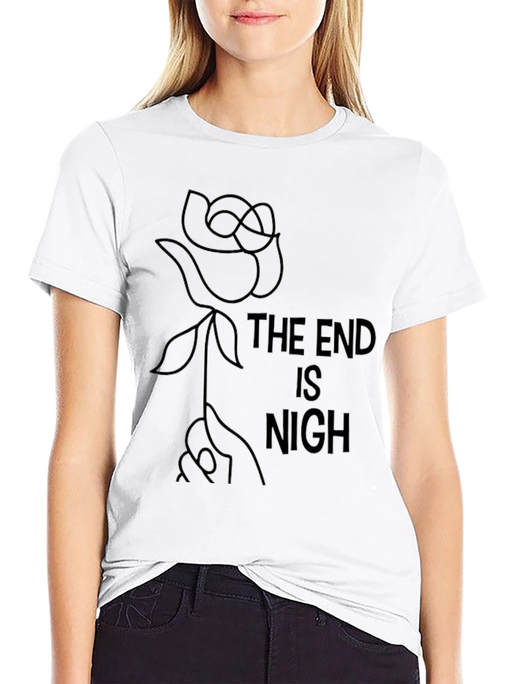 The End is Nigh Graphic Tee - Black