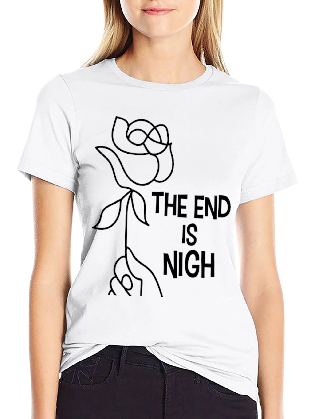 The End is Nigh Graphic Tee - Black