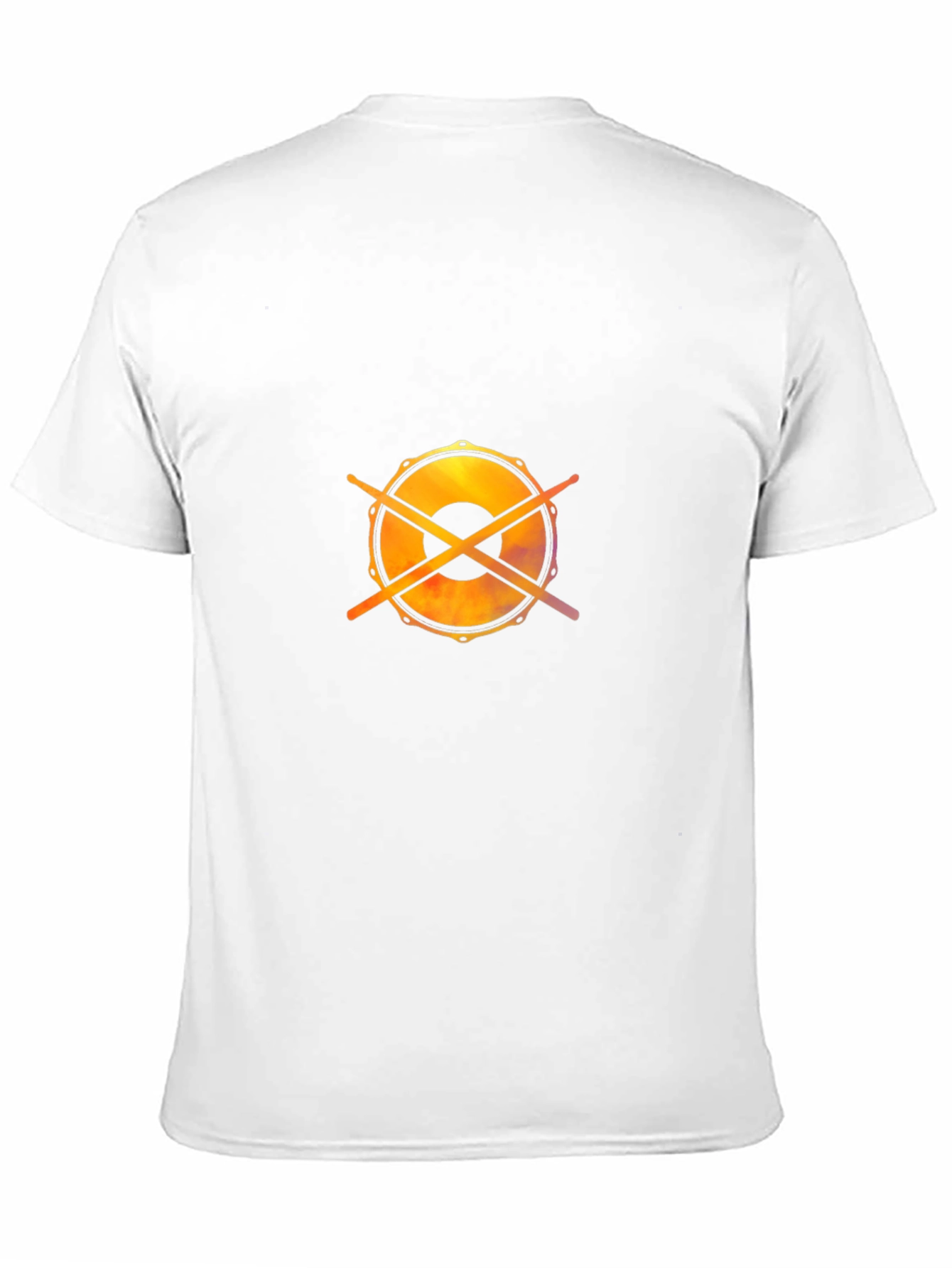 Drum Kit Graphic Tee - Musicians Black Cotton T-Shirt