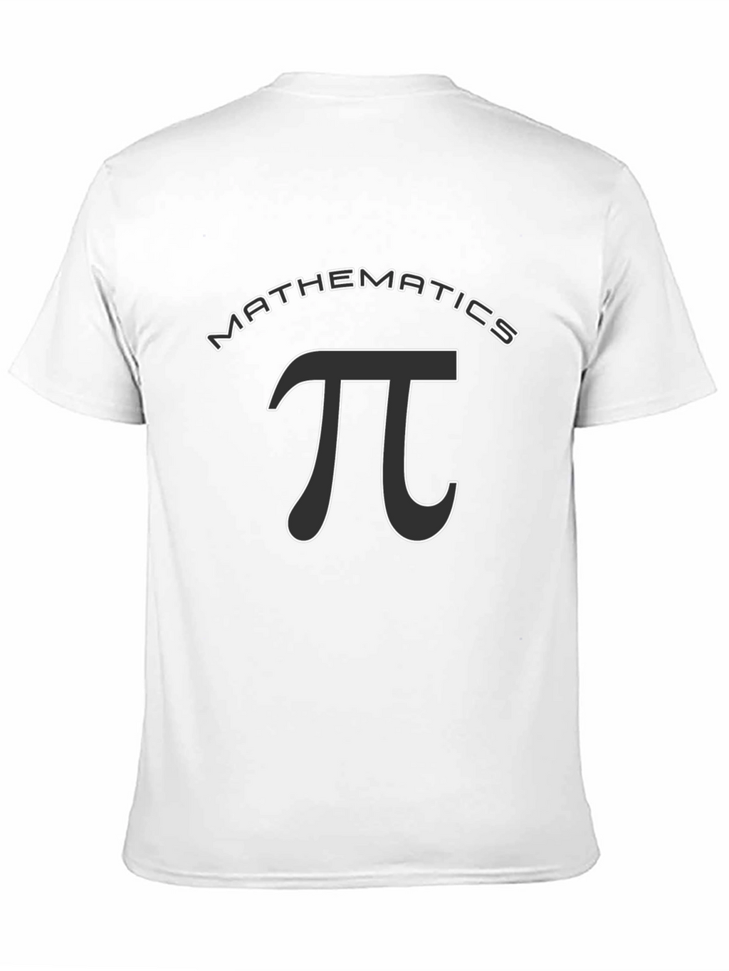 Mathematics Pi Symbol T-Shirt - Black