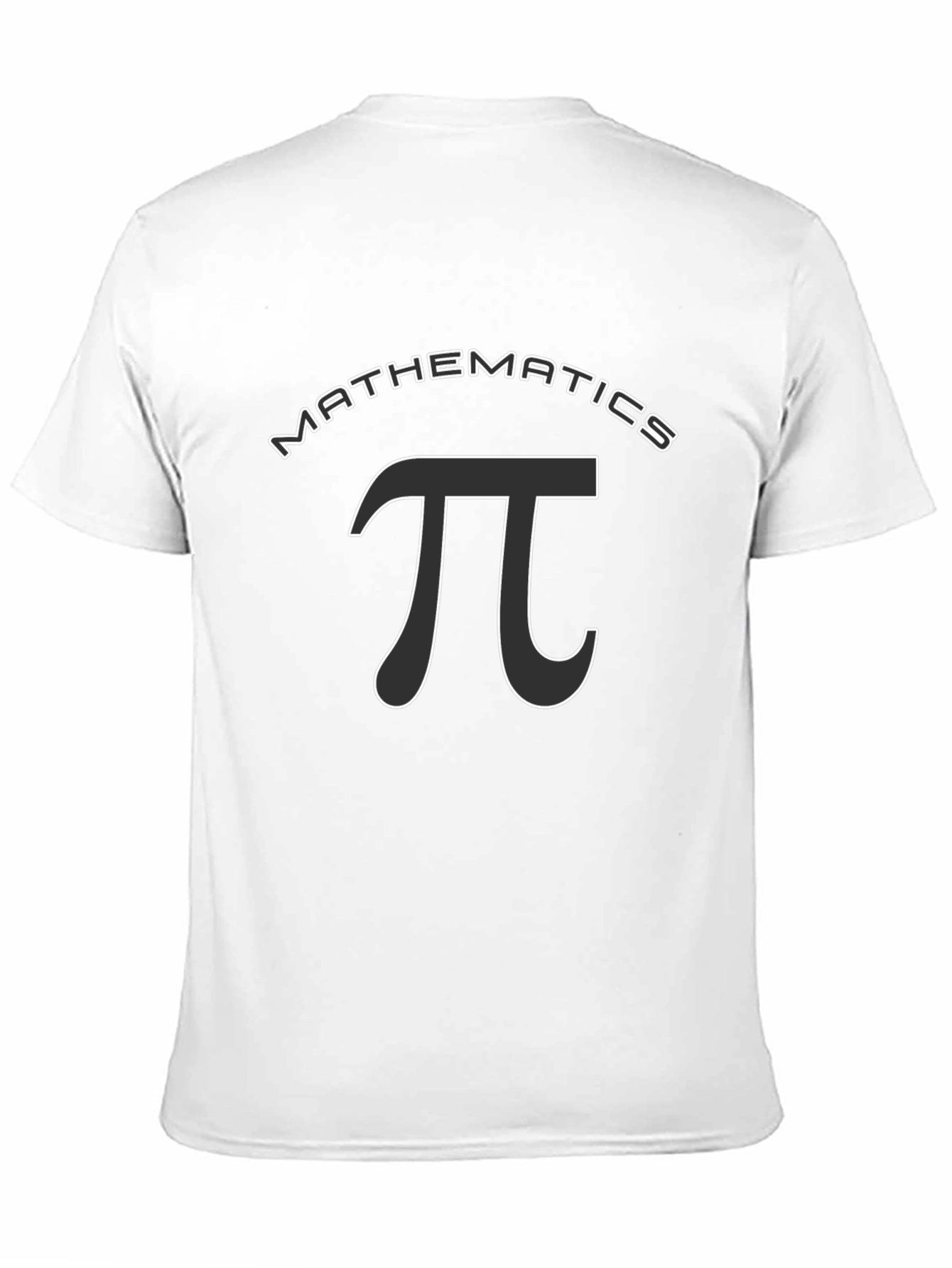 Mathematics Pi Symbol T-Shirt - Black