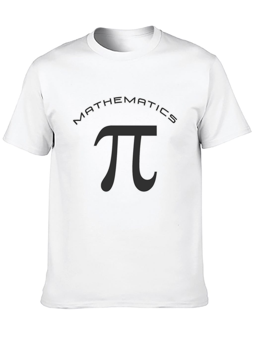 Mathematics Pi Symbol T-Shirt - Black