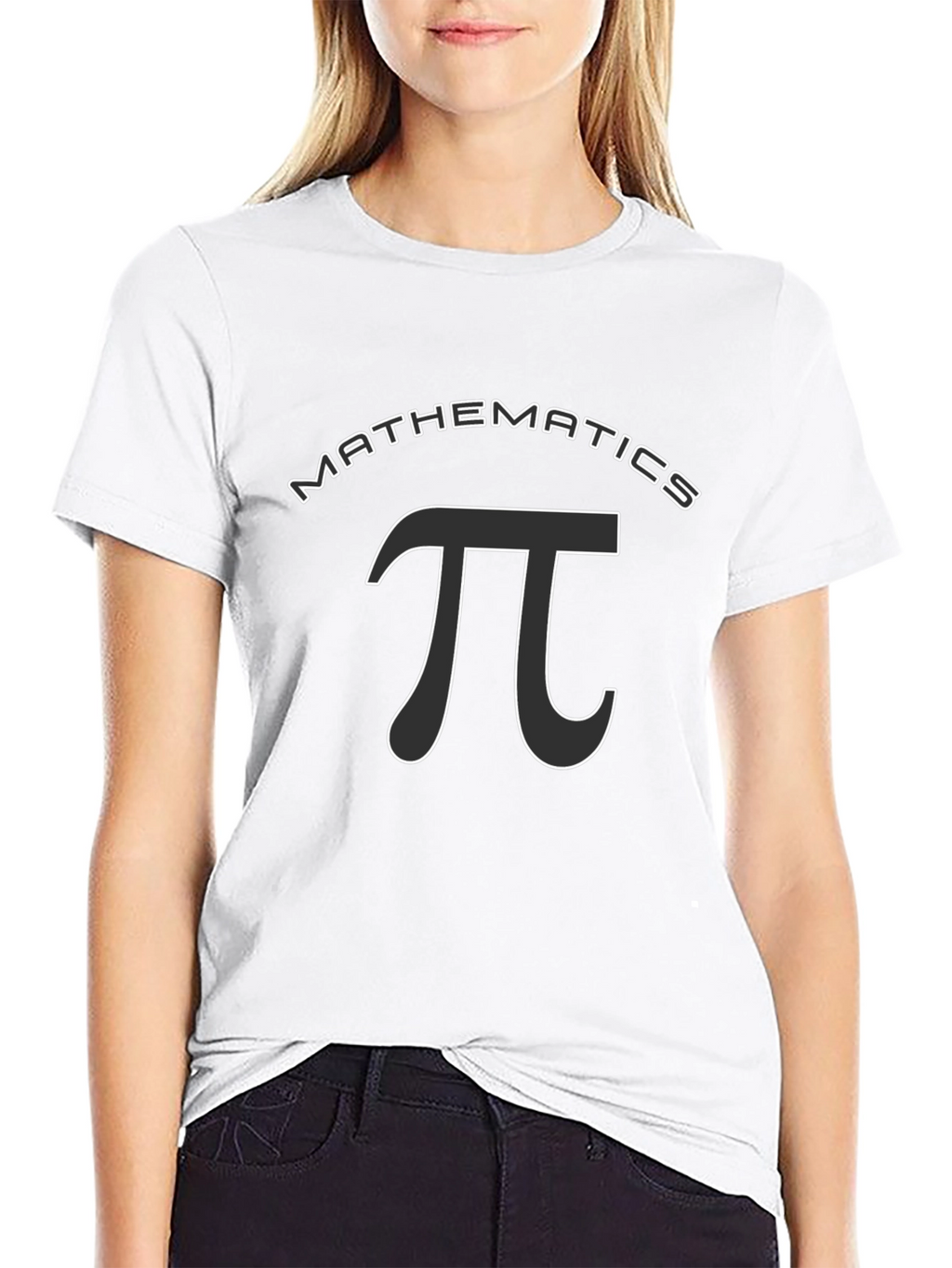 Mathematics Pi Symbol T-Shirt - Black